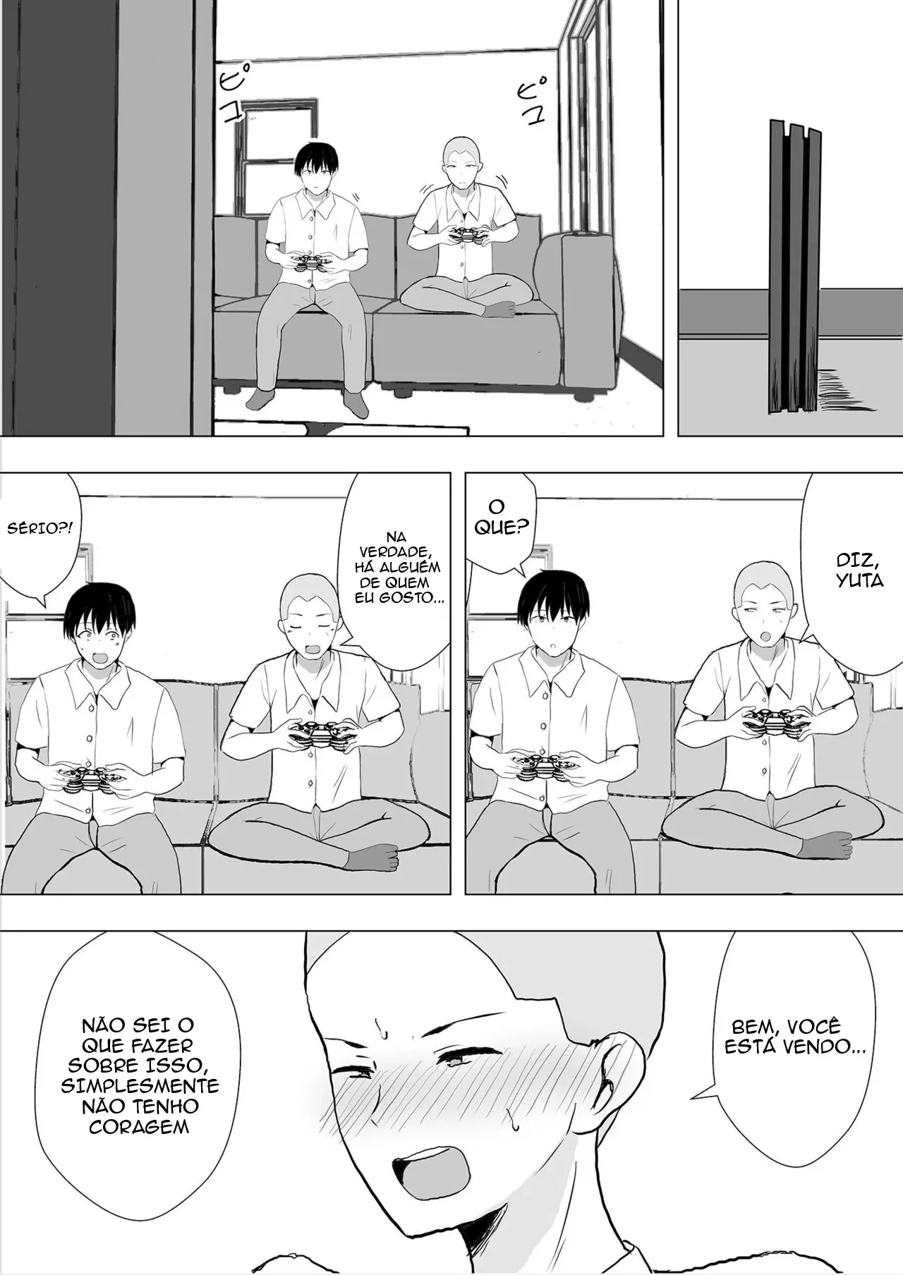 Minha Mãe, a Piranha da Buceta Quente, Dando para o Amigo do Filho em Hentai HQ Brasileiro