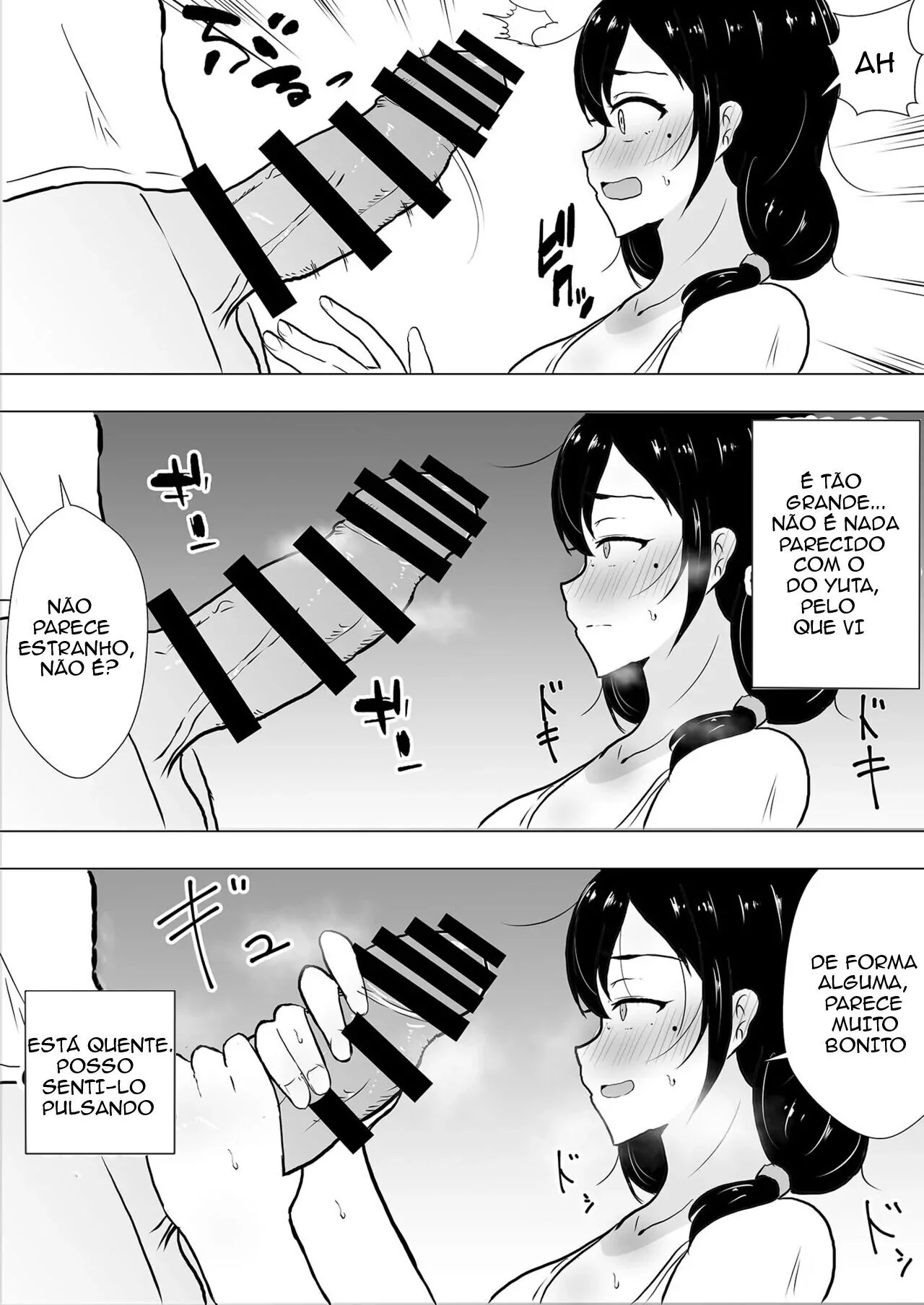 Minha Mãe, a Piranha da Buceta Quente, Dando para o Amigo do Filho em Hentai HQ Brasileiro