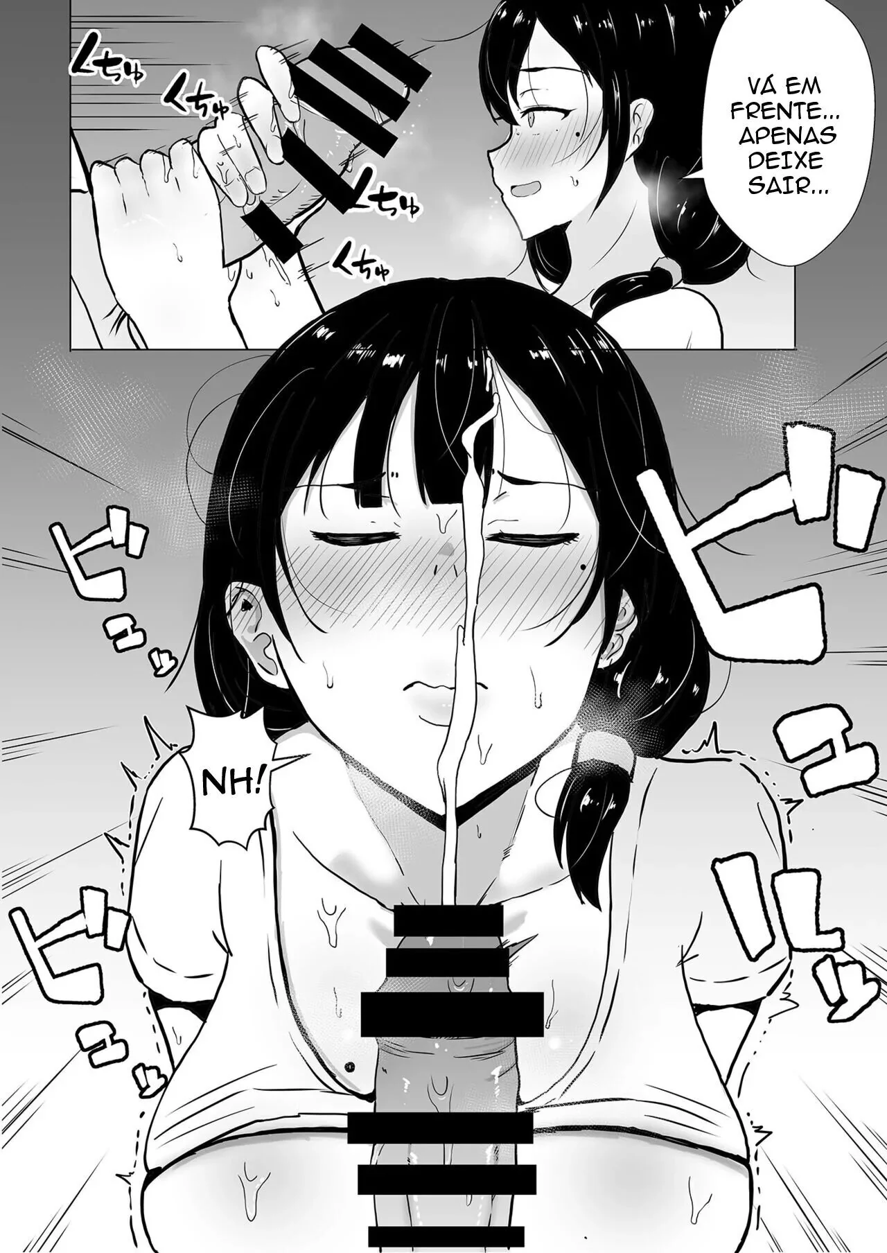 Minha Mãe, a Piranha da Buceta Quente, Dando para o Amigo do Filho em Hentai HQ Brasileiro