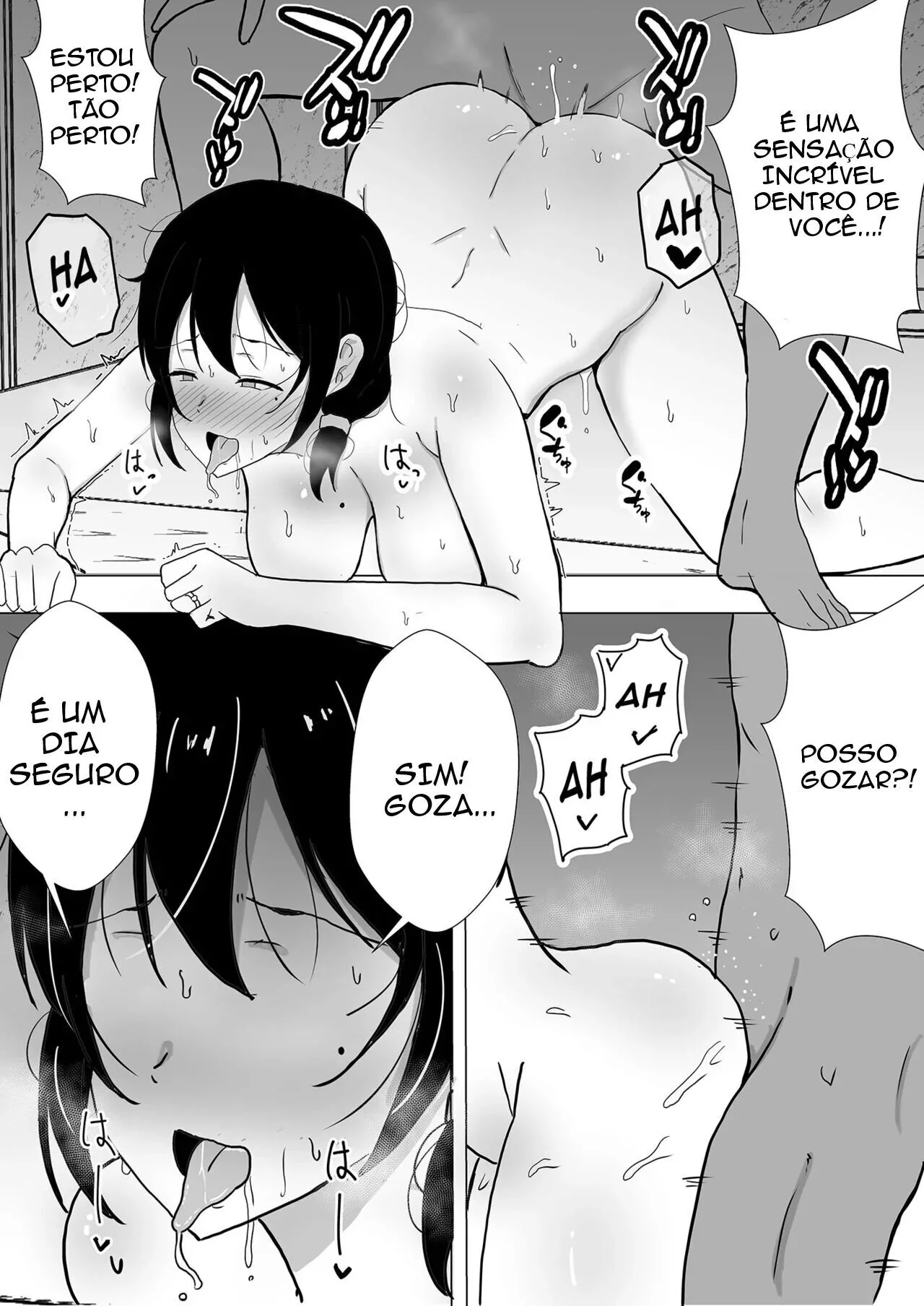 Minha Mãe, a Piranha da Buceta Quente, Dando para o Amigo do Filho em Hentai HQ Brasileiro