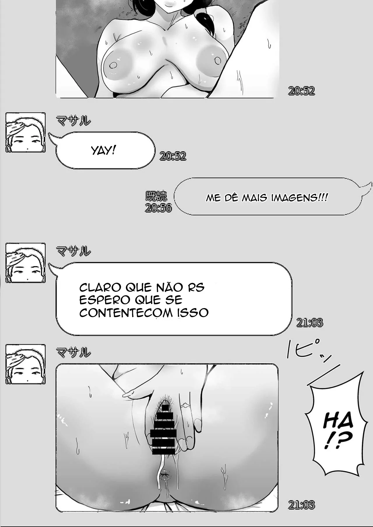 Minha Mãe, a Piranha da Buceta Quente, Dando para o Amigo do Filho em Hentai HQ Brasileiro