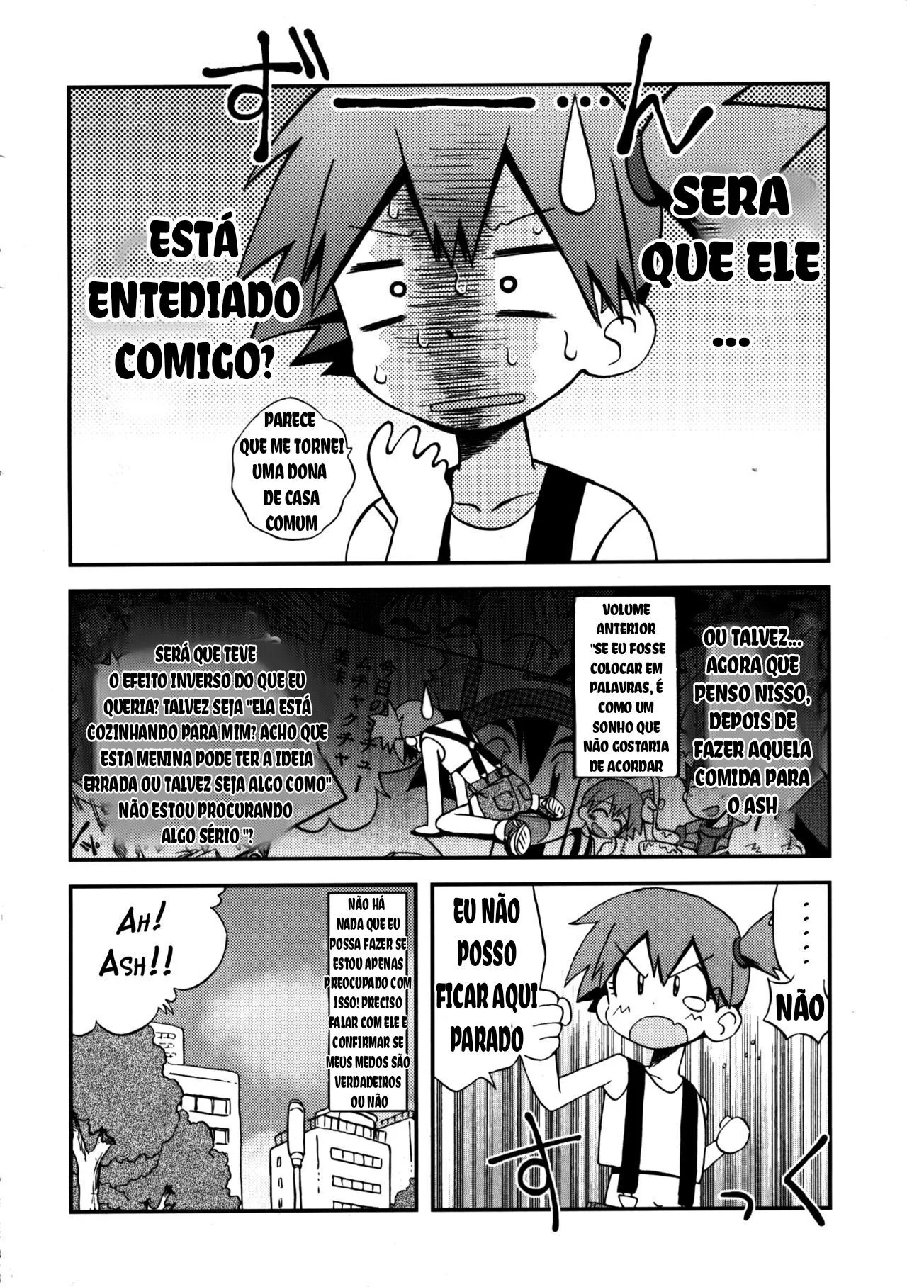 Misty, a Piranha Safada, Seduz Ash com sua Buceta Molhada - Em Hentai HQ Brasileiro
