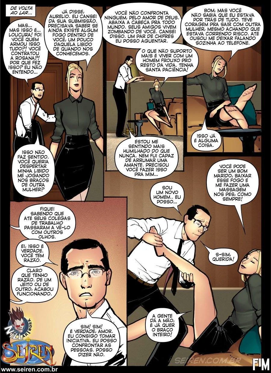 Motivação Cadela Safada Fodendo com Dois Caras em Hentai HQ de Sexo Anal