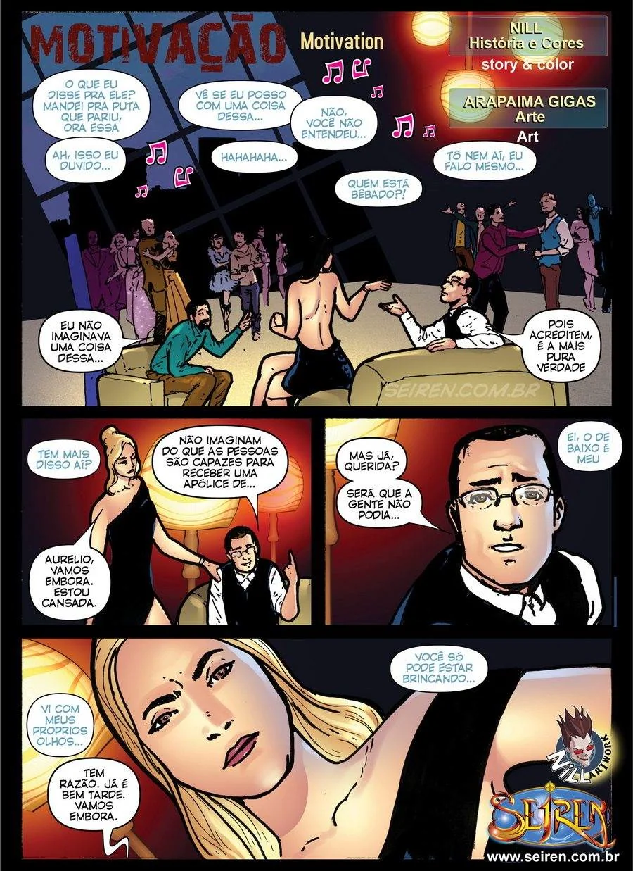 Motivação Cadela Safada Fodendo com Dois Caras em Hentai HQ de Sexo Anal