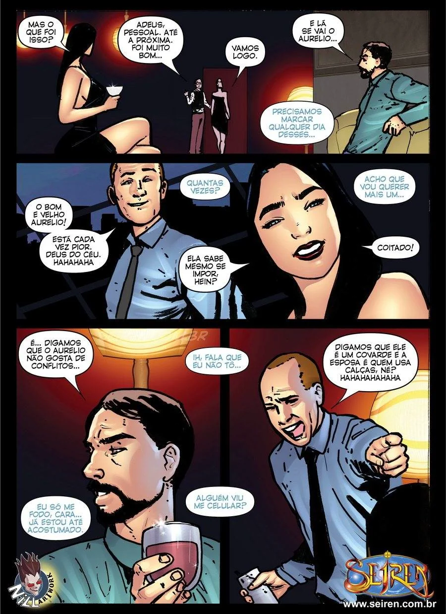 Motivação Cadela Safada Fodendo com Dois Caras em Hentai HQ de Sexo Anal