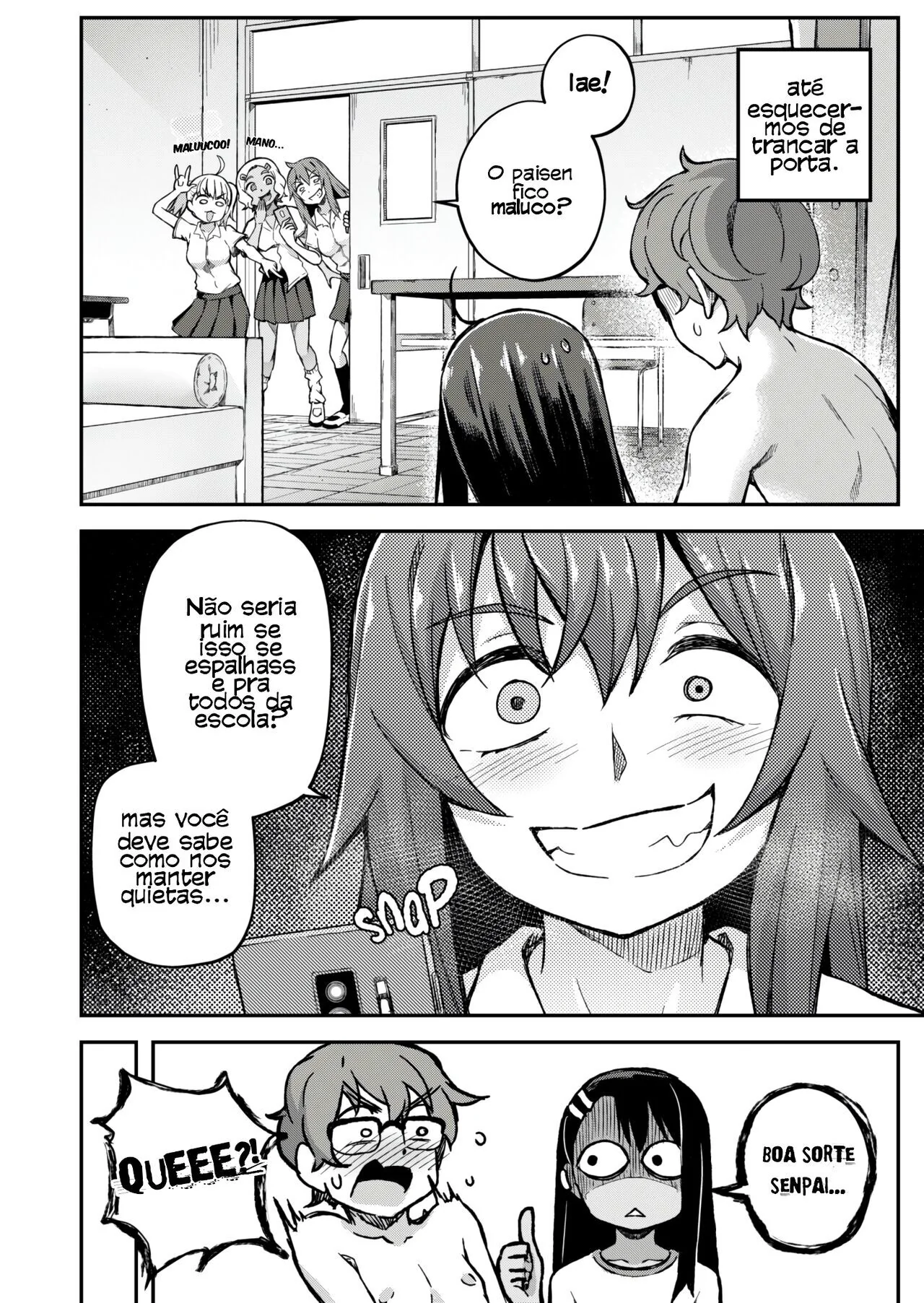 Nagatoro Safadinha: Sacanagem entre Piranha e Pica em HQ de Hentai Brasileiro Nagatoro Safadinha: Sacanagem entre Piranha e Pica em HQ de Hentai Brasileiro