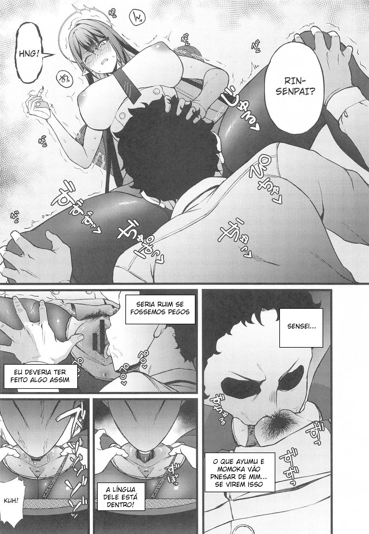 Nanagami Rin Está Cheia de Tesão: Uma Protagonista Piranha em Hentai HQ Brasileiro