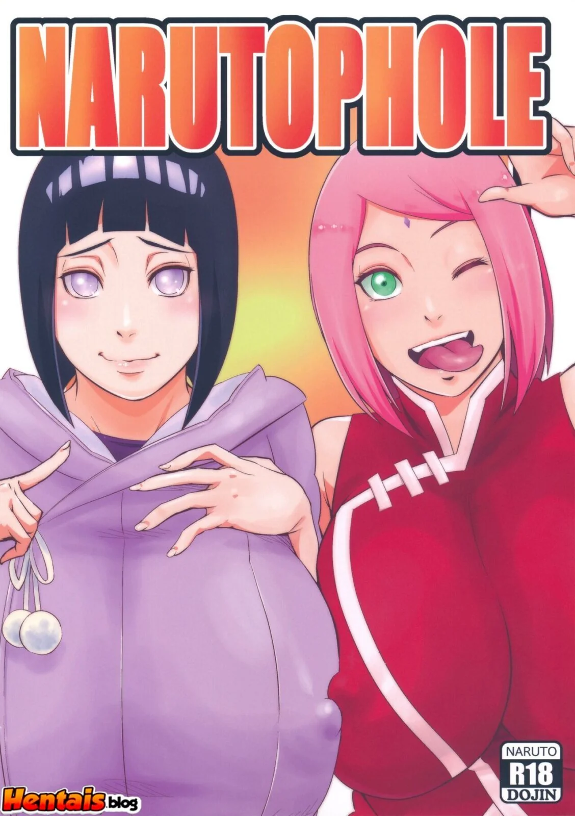 Naruto aliviando o tesão com Hinata em um Hentai HQ Brasileiro