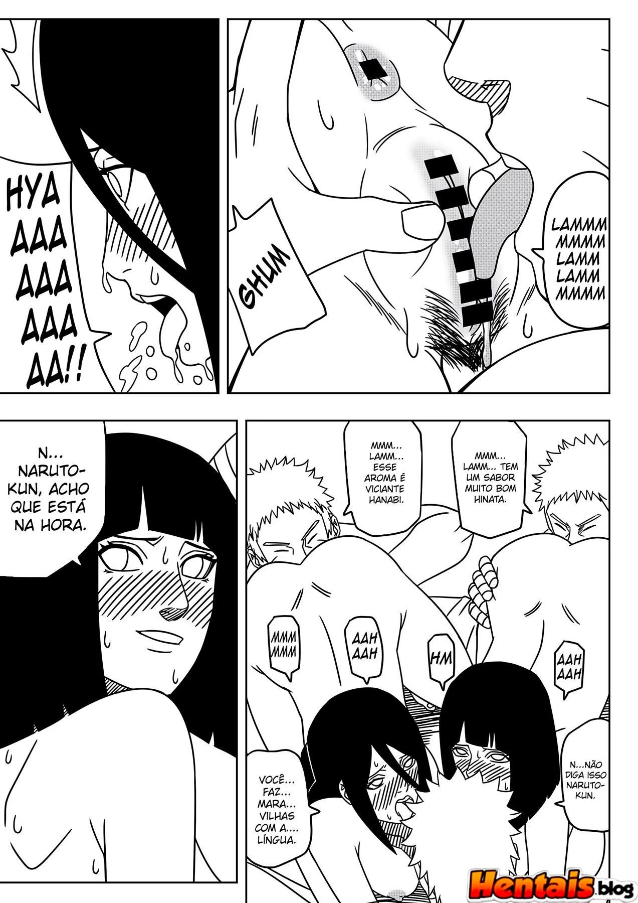 Naruto Comendo as Irmãs Hyuga em um Ménage Quente em HQ Brasileiro Naruto Comendo as Irmãs Hyuga em um Ménage Quente em HQ Brasileiro