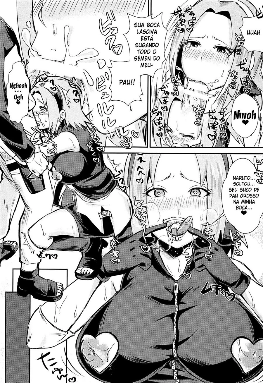 Naruto e as Piranhas da Vila da Safadeza em HQ Brasileiro Naruto e as Piranhas da Vila da Safadeza em HQ Brasileiro