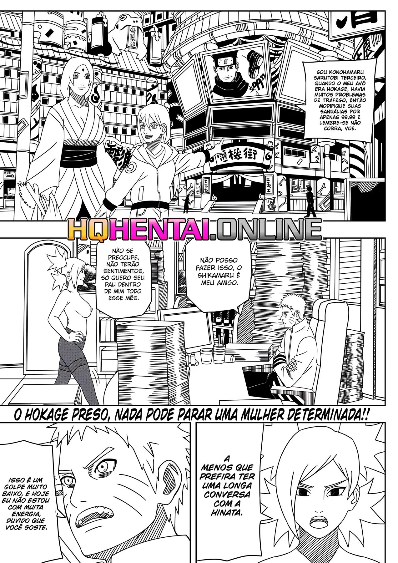 Naruto e Ino: Putaria no Escritório do Hokage - Hentai HQ Brasileiro Naruto e Ino: Putaria no Escritório do Hokage - Hentai HQ Brasileiro