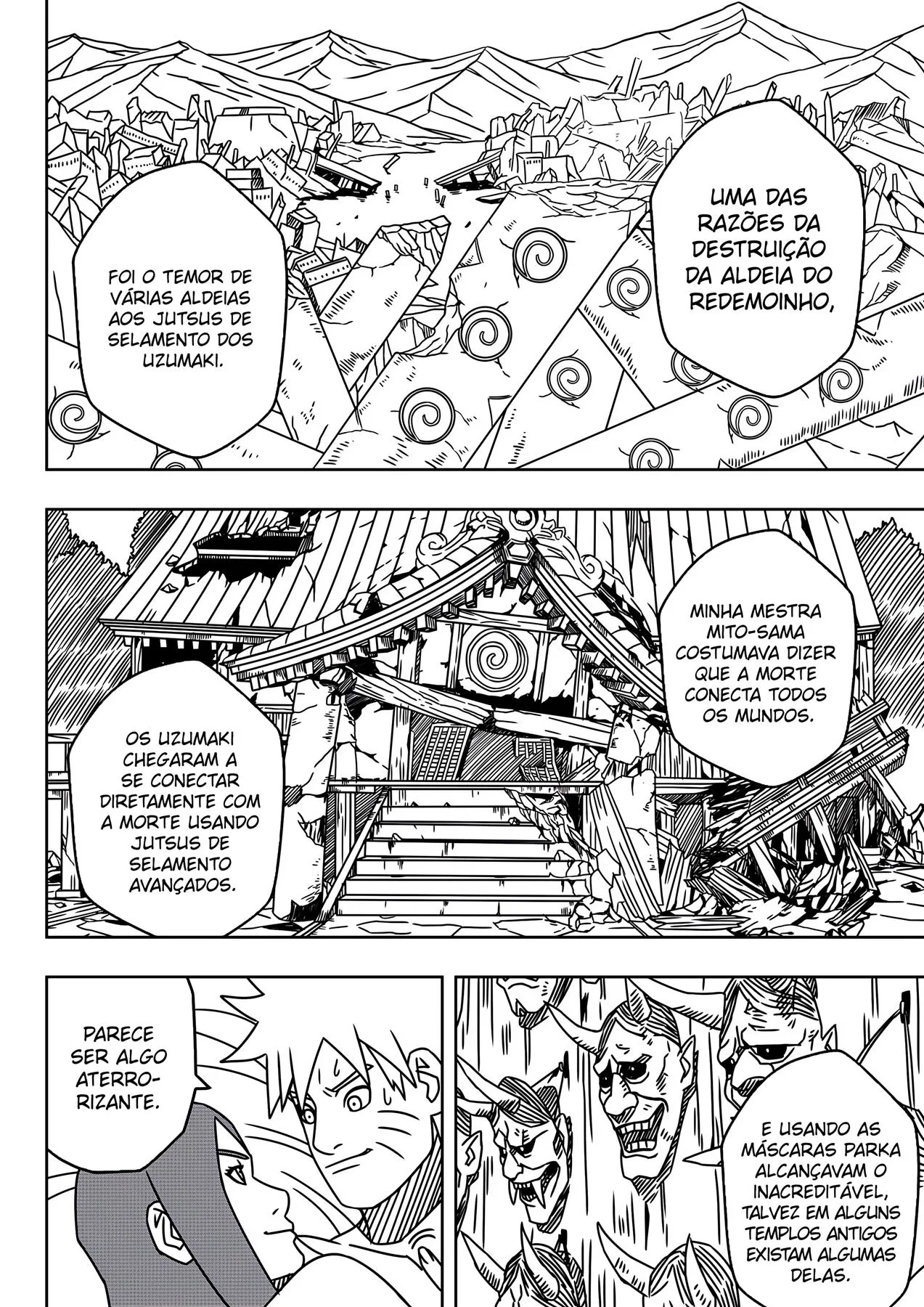 Naruto e Kushina: A Jornada da Rola Perdida em HQ Brasileiro