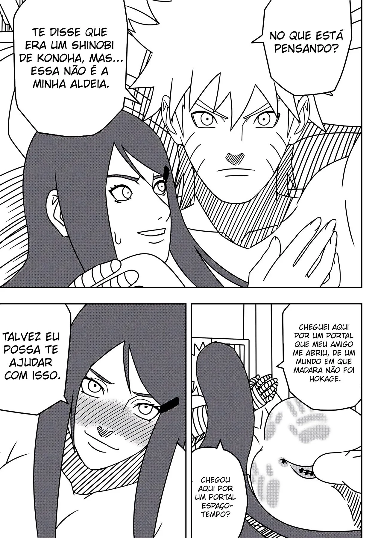 Naruto e Kushina: A Jornada da Rola Perdida em HQ Brasileiro