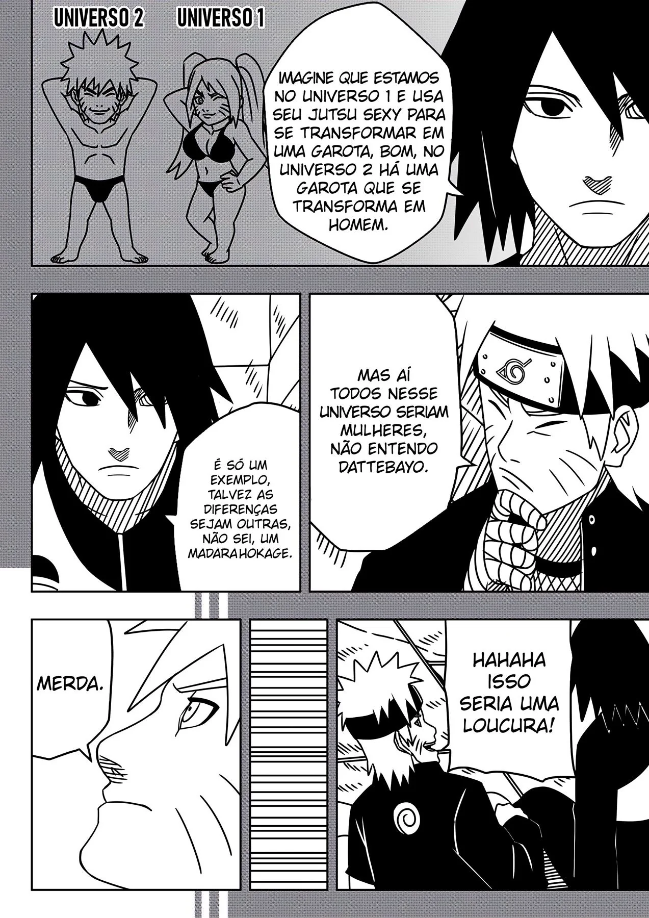 Naruto e Kushina: A Jornada da Rola Perdida em HQ Brasileiro