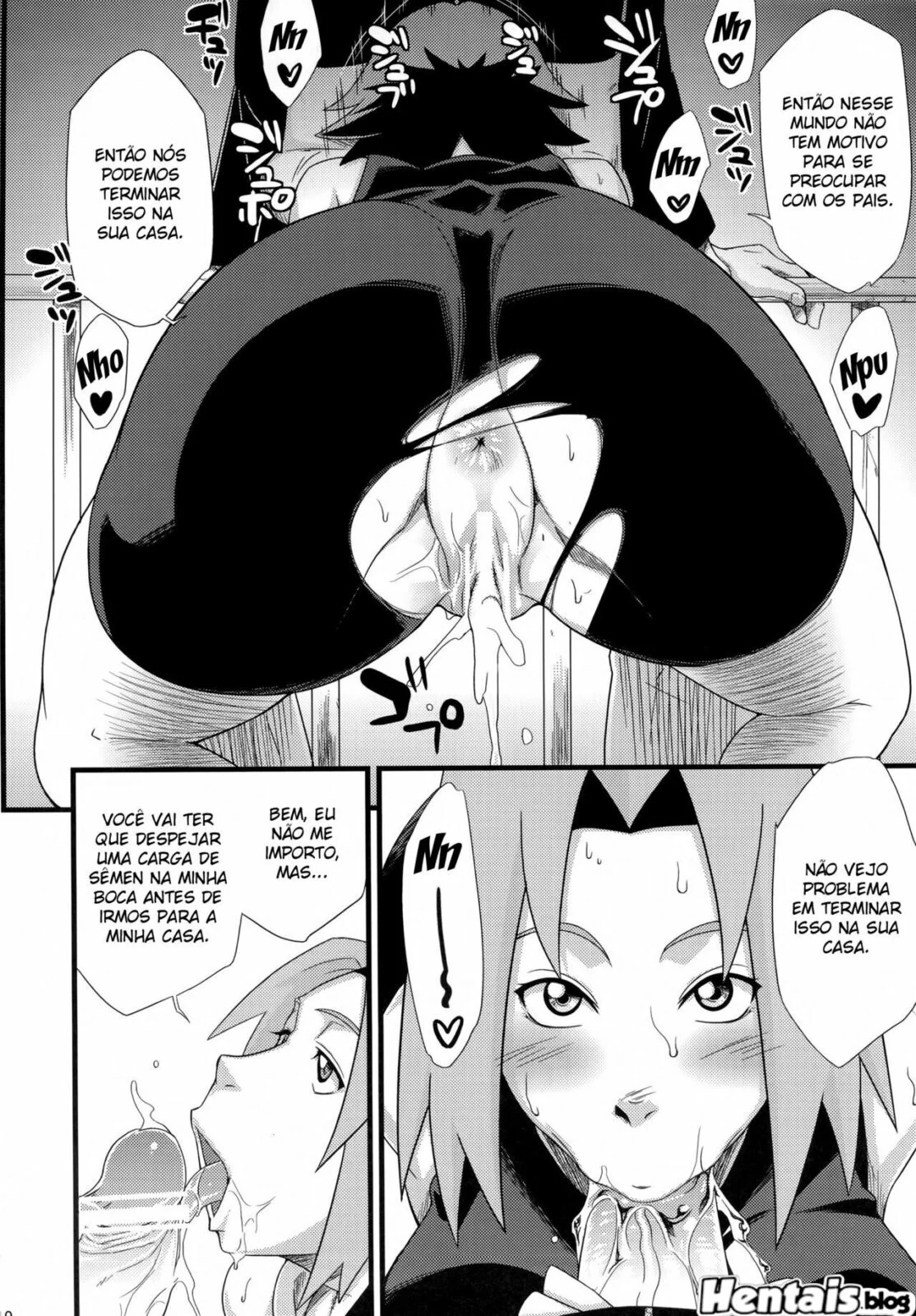 Naruto fode Sakura na frente do pai dela em hentai HQ brasileiro - A disputa pela buceta mais gostosa! Naruto fode Sakura na frente do pai dela em hentai HQ brasileiro - A disputa pela buceta mais gostosa!