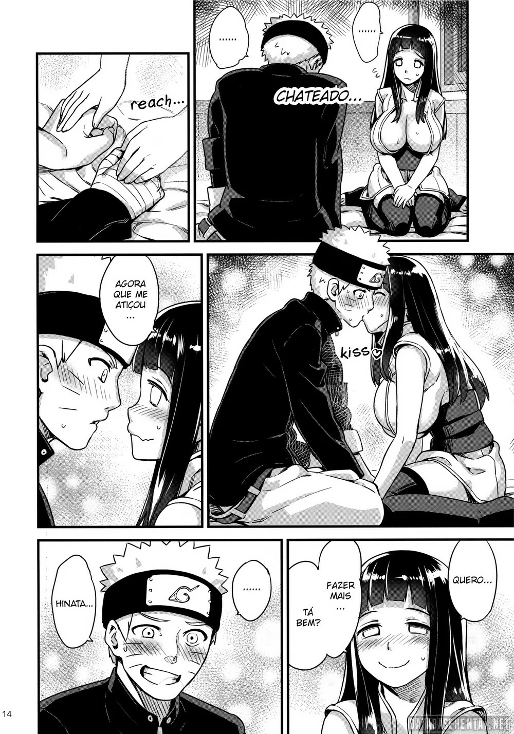 Naruto: Fodendo a Hinata na Hidromassagem - Hentai HQ Brasileiro