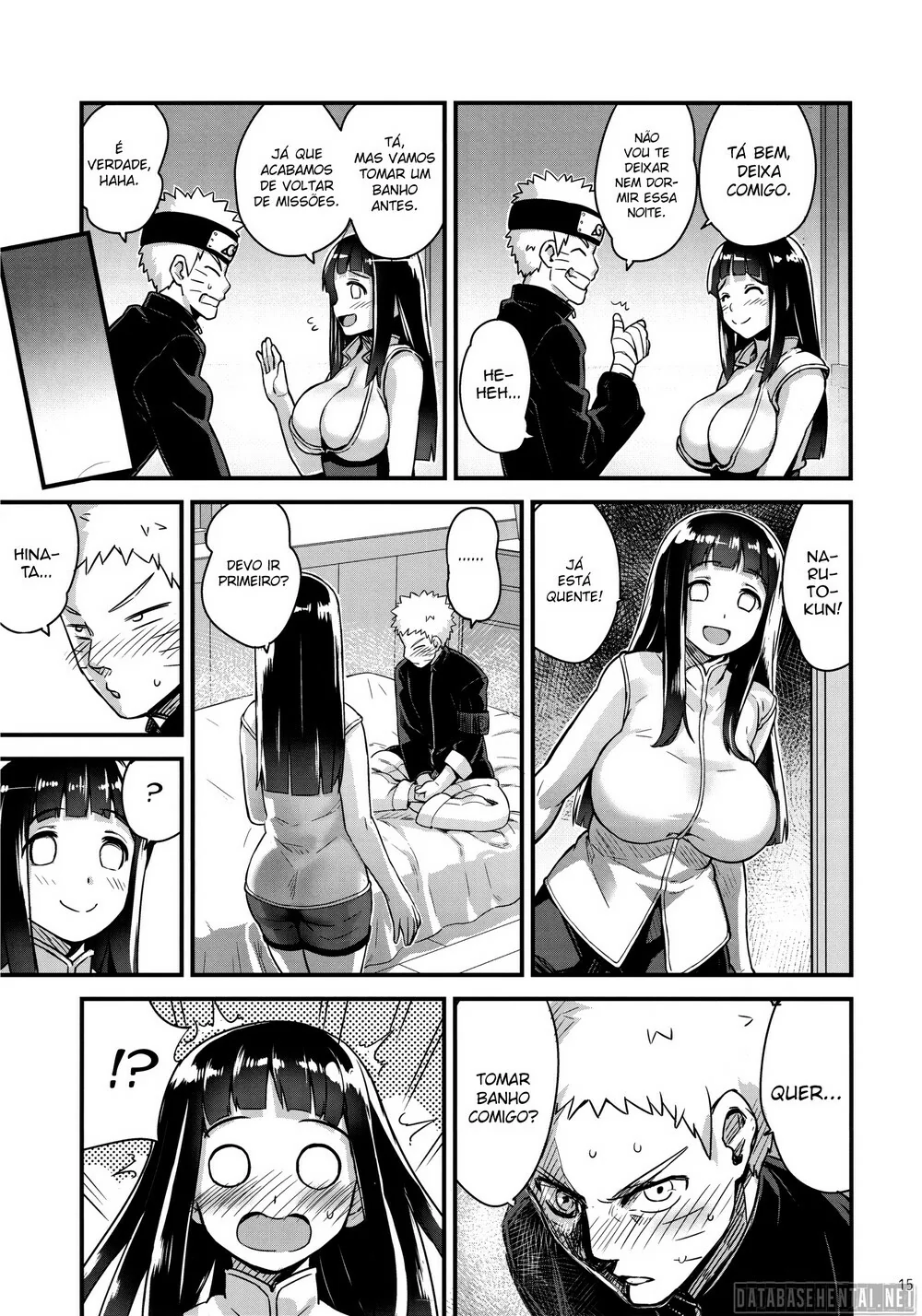 Naruto: Fodendo a Hinata na Hidromassagem - Hentai HQ Brasileiro