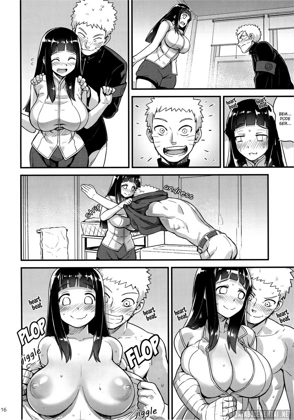 Naruto: Fodendo a Hinata na Hidromassagem - Hentai HQ Brasileiro