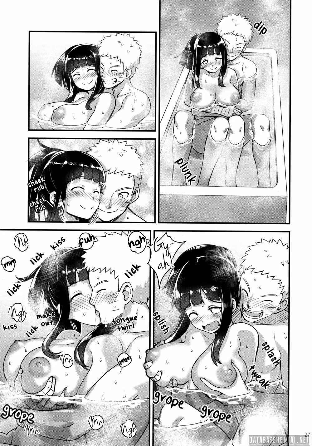 Naruto: Fodendo a Hinata na Hidromassagem - Hentai HQ Brasileiro