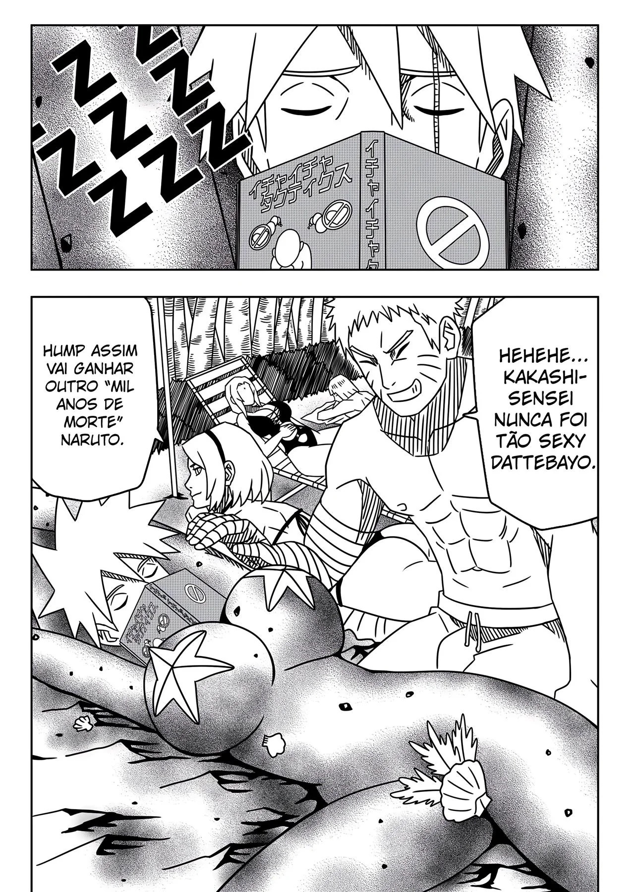 Naruto Hentai: Fodendo as Piranhas da Praia em HQ Brasileiro