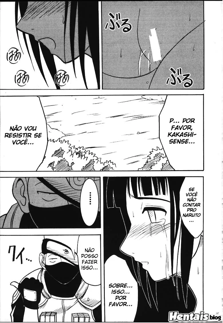 Naruto Hentai: Hinata vs Kakashi - Kakashi Abusa da Buceta da Piranha" em HQ Brasileiro