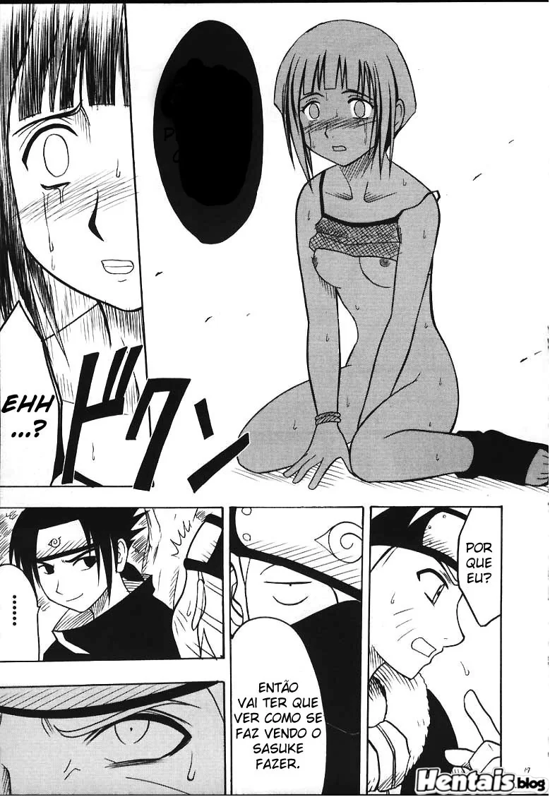 Naruto Hentai: Hinata vs Kakashi - Kakashi Abusa da Buceta da Piranha" em HQ Brasileiro