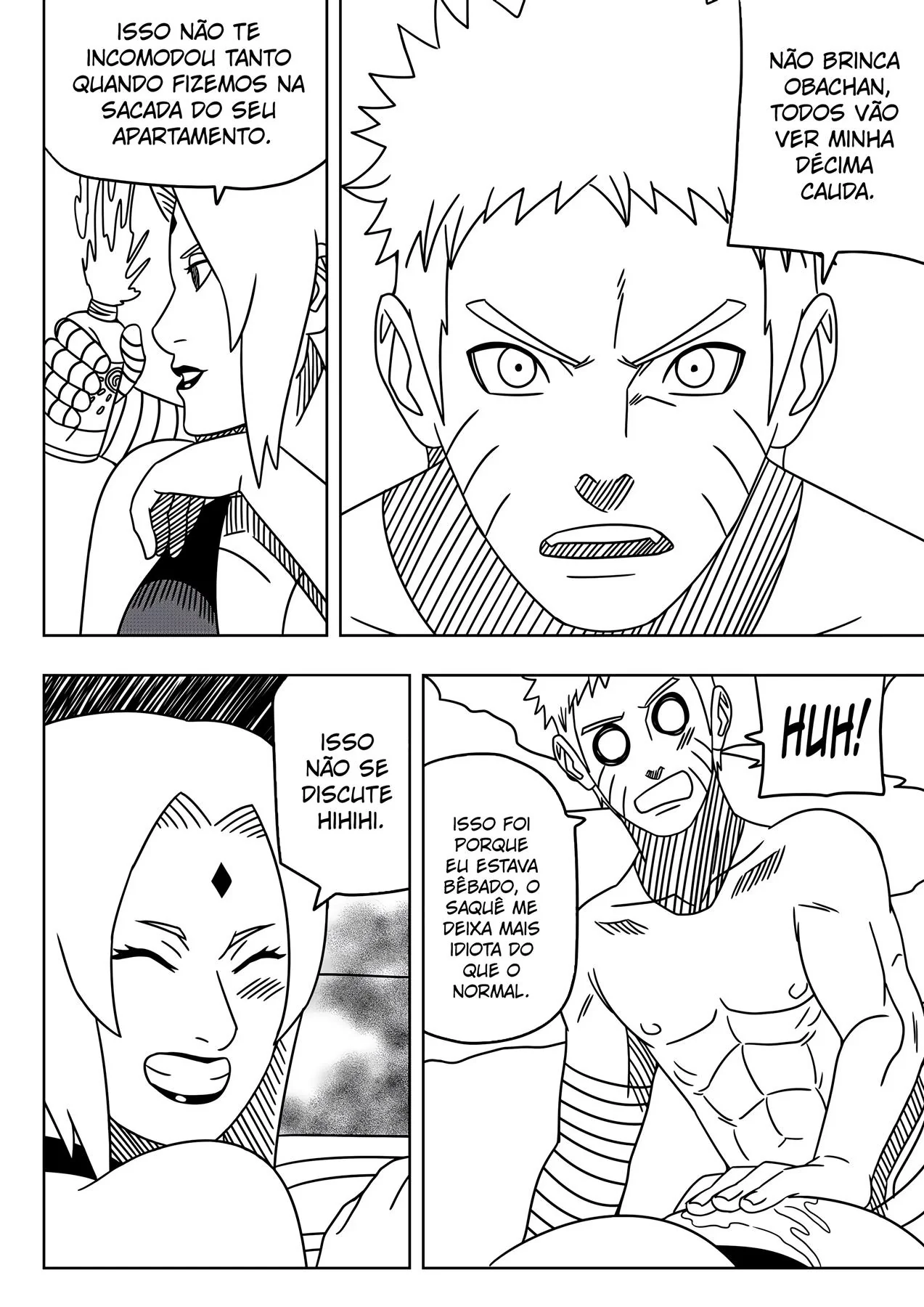 Naruto Hentai: Tsunade planeja engravidar o safado do Naruto na praia - Em Hentai HQ