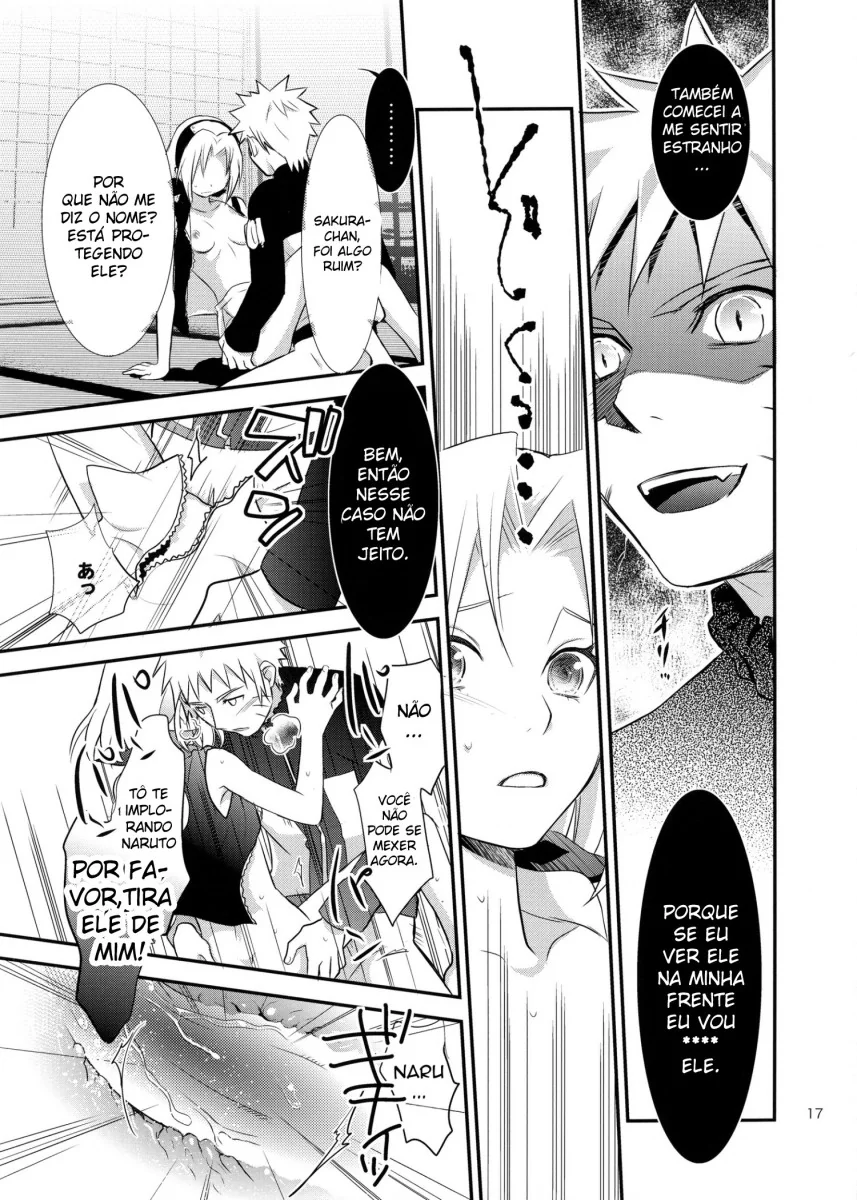 Naruto Pornô: A Virgindade da Sakura - Provando que ela é uma piranha em HQ Brasileiro