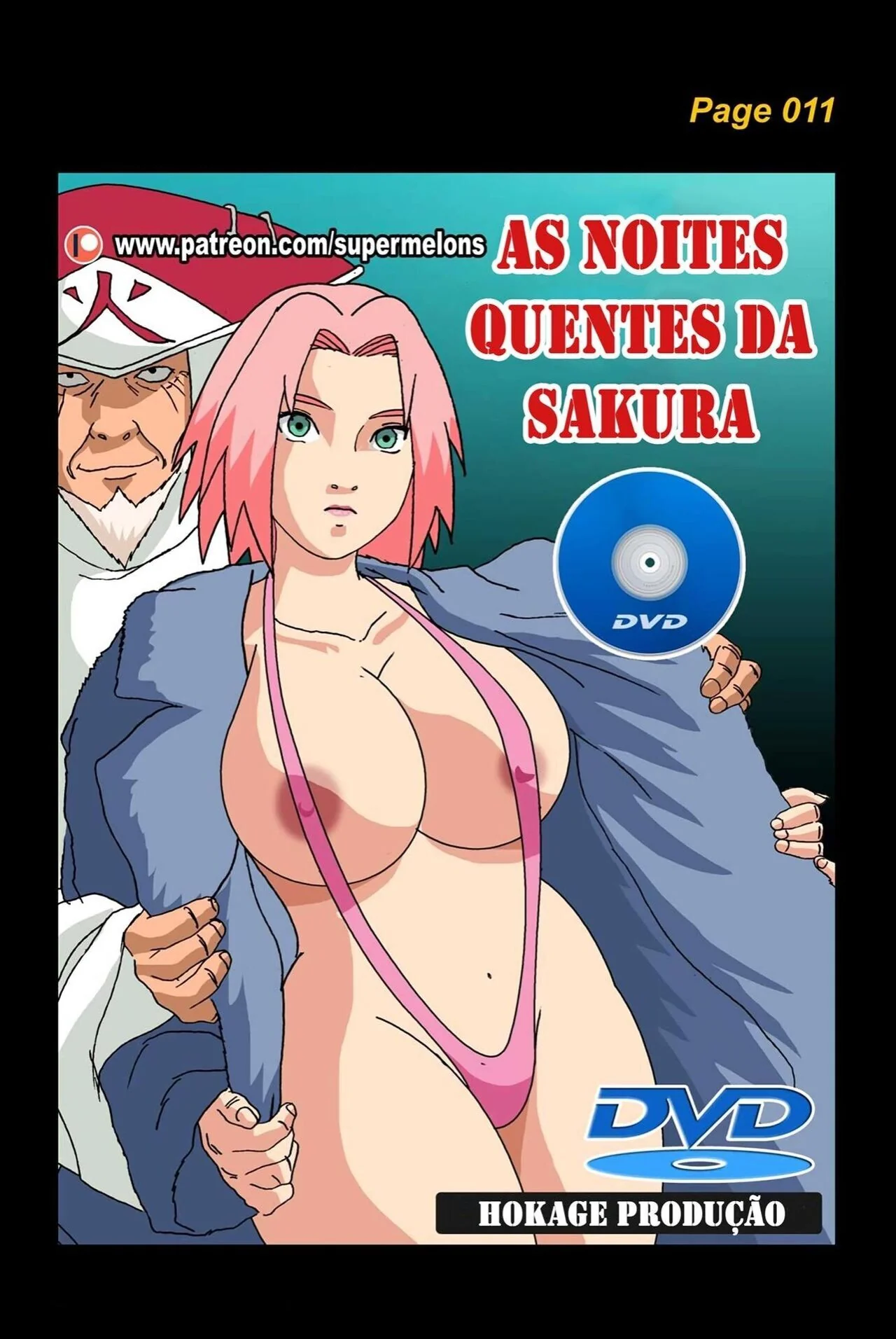 Naruto Porno: Sakura e Suas Noites Quentes de Putaria em Hentai HQ Brasileiro