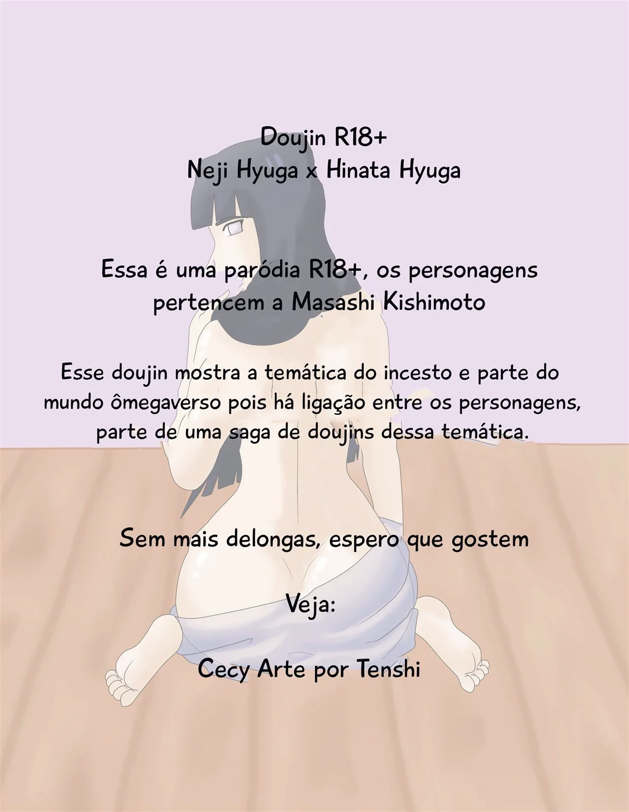 Neji se Aproxima da Irmã Piranha em Hentai HQ Brasileiro