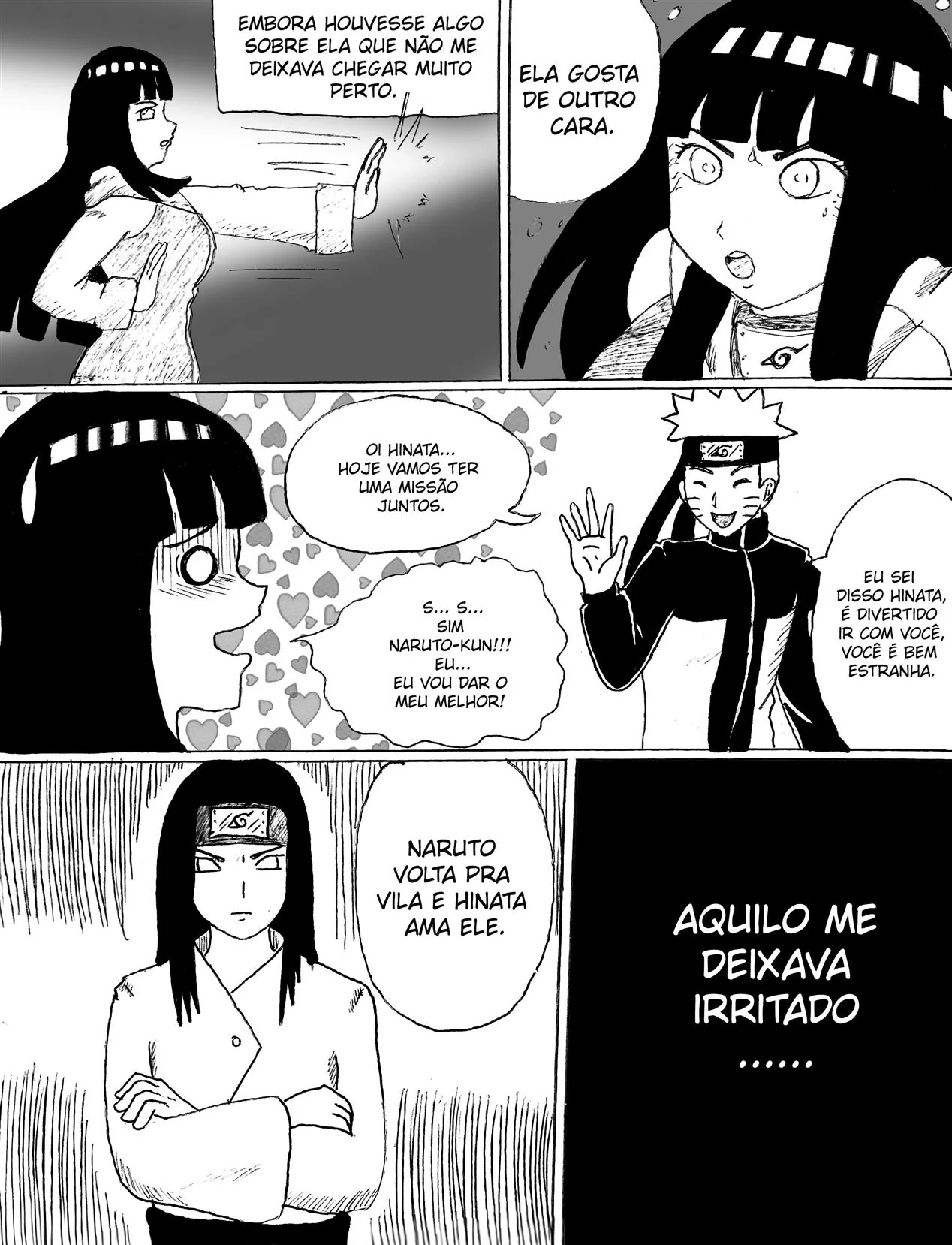 Neji se Aproxima da Irmã Piranha em Hentai HQ Brasileiro Neji se Aproxima da Irmã Piranha em Hentai HQ Brasileiro