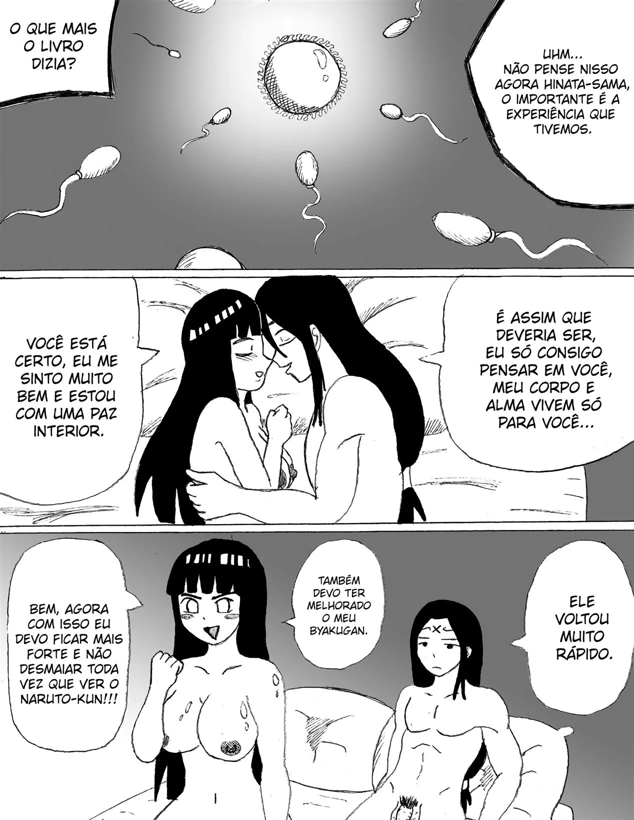 Neji se Aproxima da Irmã Piranha em Hentai HQ Brasileiro Neji se Aproxima da Irmã Piranha em Hentai HQ Brasileiro
