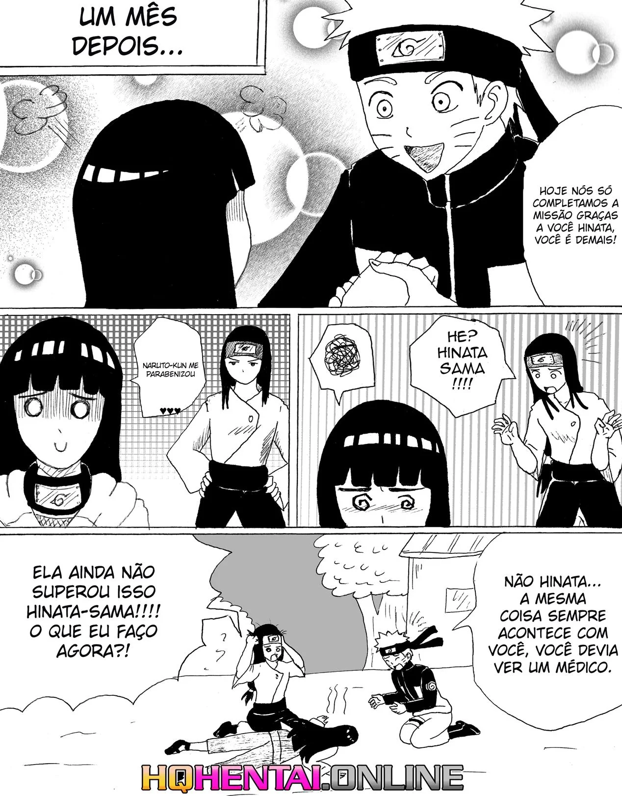 Neji se Aproxima da Irmã Piranha em Hentai HQ Brasileiro Neji se Aproxima da Irmã Piranha em Hentai HQ Brasileiro