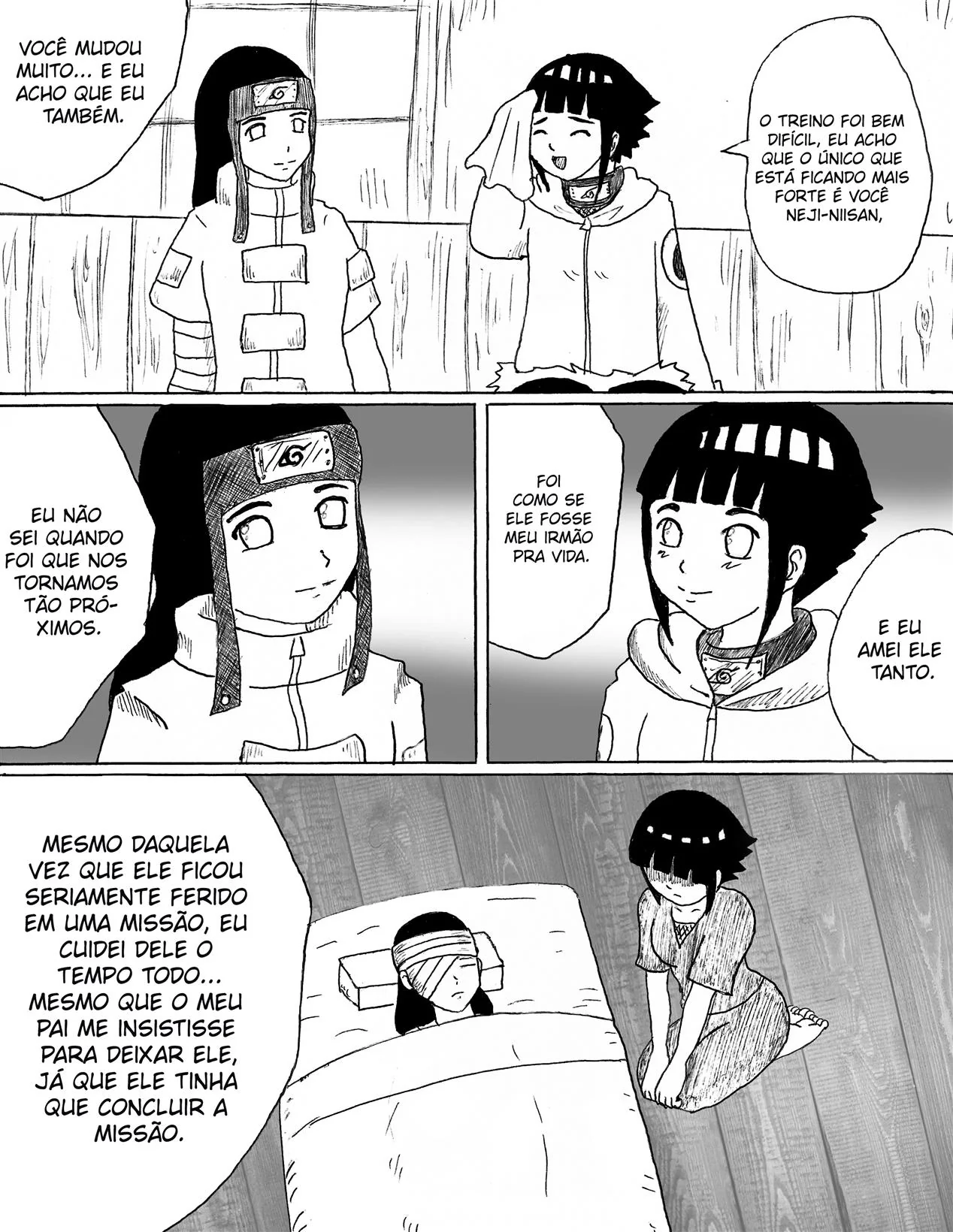Neji se Aproxima da Irmã Piranha em Hentai HQ Brasileiro Neji se Aproxima da Irmã Piranha em Hentai HQ Brasileiro