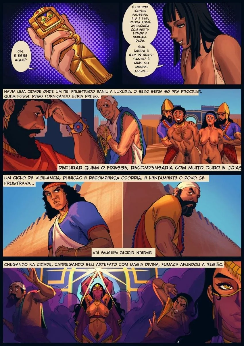 Nico Robin, a Professora Piranha de One Piece, Dando a Buceta em HQ Brasileiro