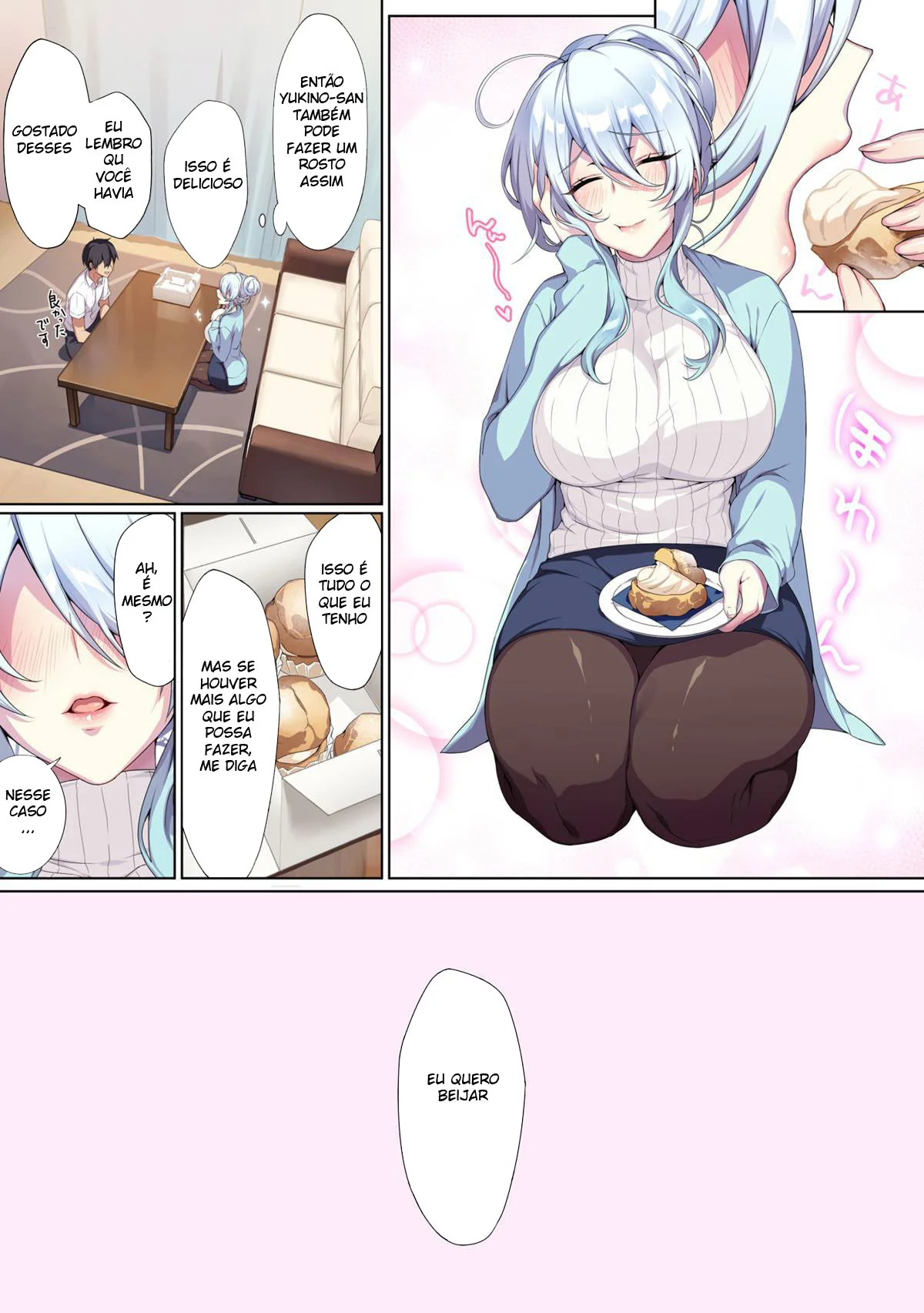 Nininho e suas amigas vadias dominando o dotado - Escravo Sexual em HQ Brasileiro