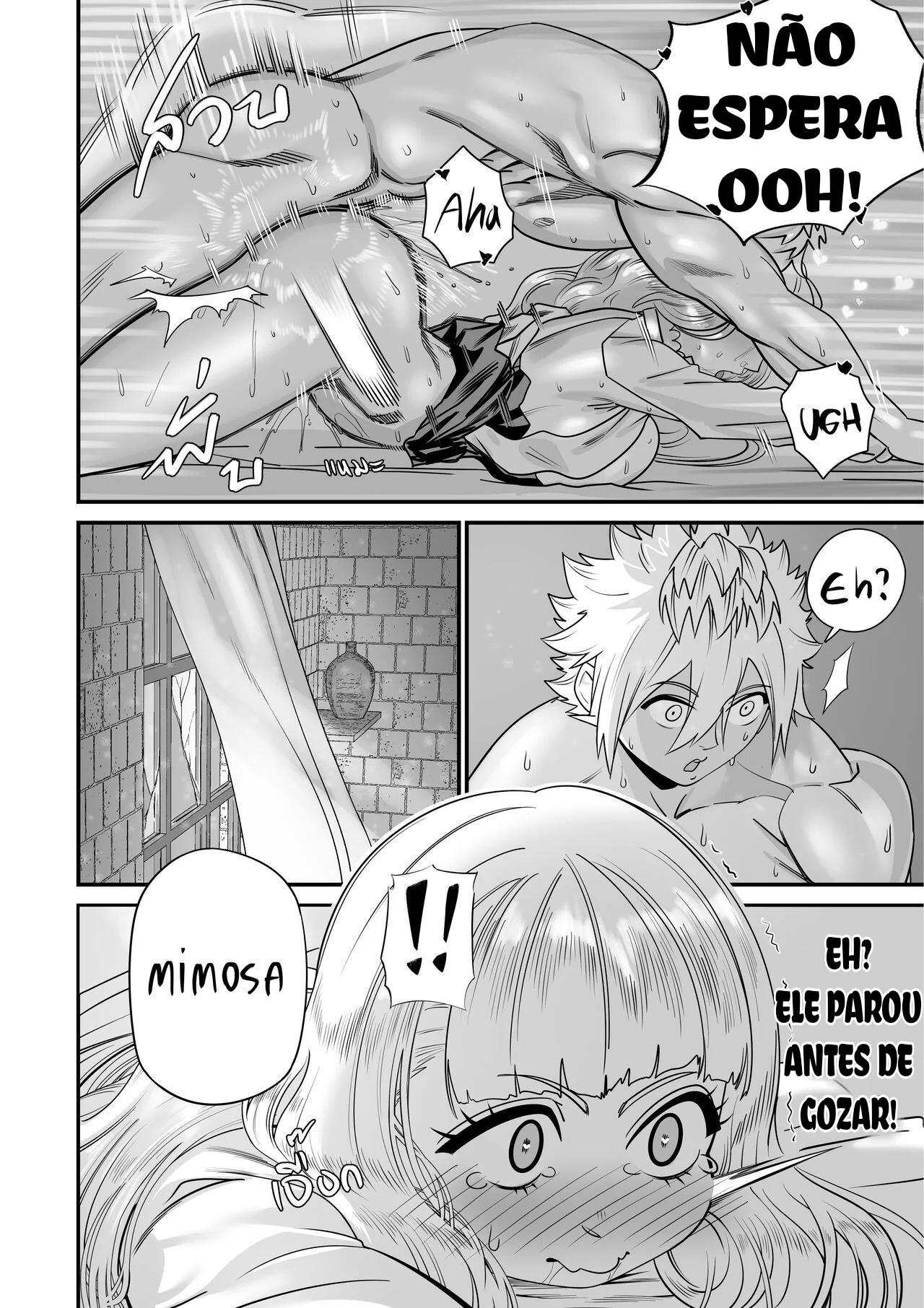 Noelle, a piranha de Black Clover, louca por pica em HQ Porn Brasileiro