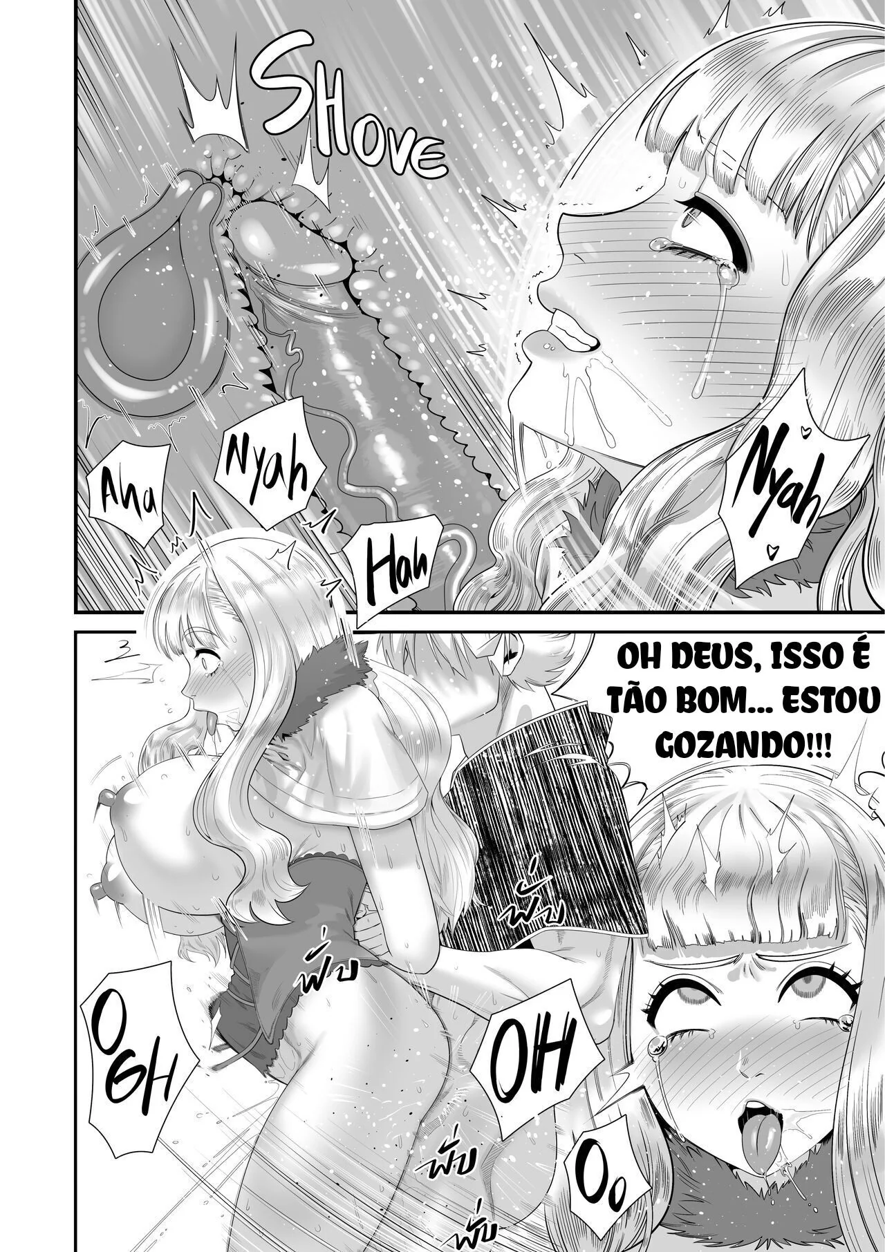 Noelle, a piranha de Black Clover, louca por pica em HQ Porn Brasileiro