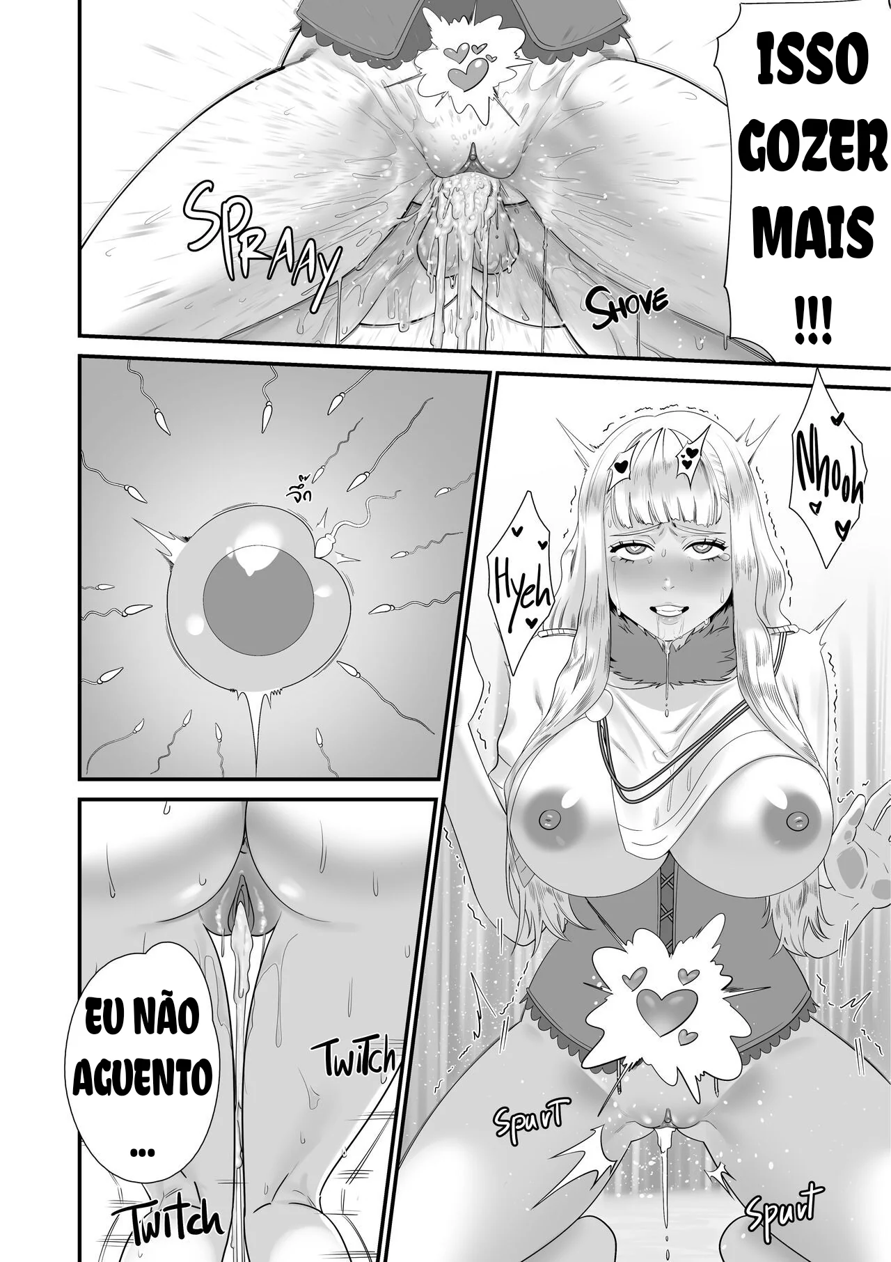 Noelle, a piranha de Black Clover, louca por pica em HQ Porn Brasileiro