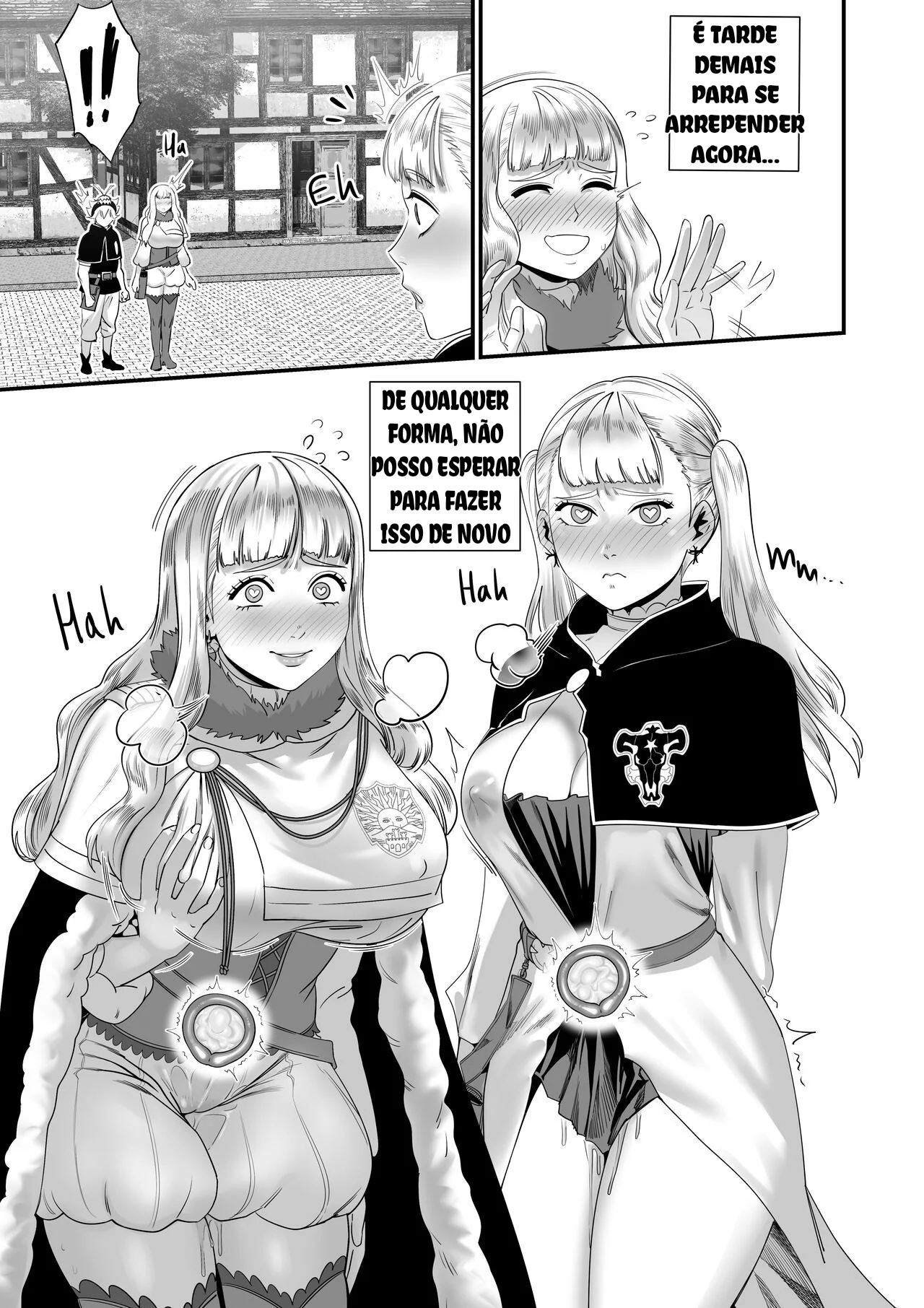 Noelle, a piranha de Black Clover, louca por pica em HQ Porn Brasileiro