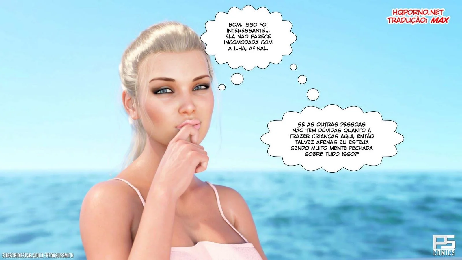 Nudist Resort: Suruba na Ilha da Putaria - Kelly e sua irmã Brandi no meio de muita pica em HQ Brasileiro Nudist Resort: Suruba na Ilha da Putaria - Kelly e sua irmã Brandi no meio de muita pica em HQ Brasileiro