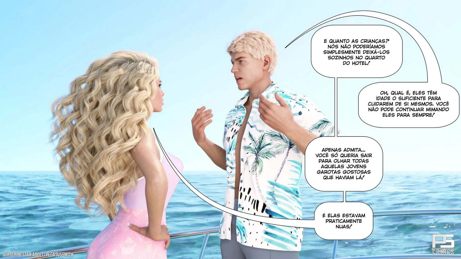 Nudist Resort: Suruba na Ilha da Putaria - Kelly e sua irmã Brandi no meio de muita pica em HQ Brasileiro Nudist Resort: Suruba na Ilha da Putaria - Kelly e sua irmã Brandi no meio de muita pica em HQ Brasileiro