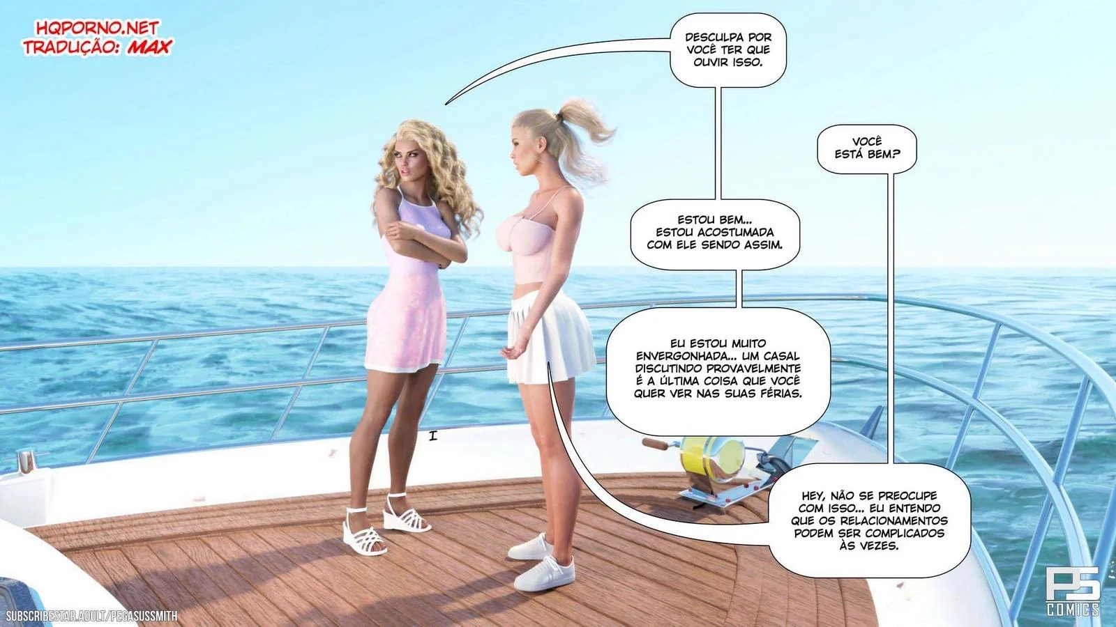 Nudist Resort: Suruba na Ilha da Putaria - Kelly e sua irmã Brandi no meio de muita pica em HQ Brasileiro Nudist Resort: Suruba na Ilha da Putaria - Kelly e sua irmã Brandi no meio de muita pica em HQ Brasileiro