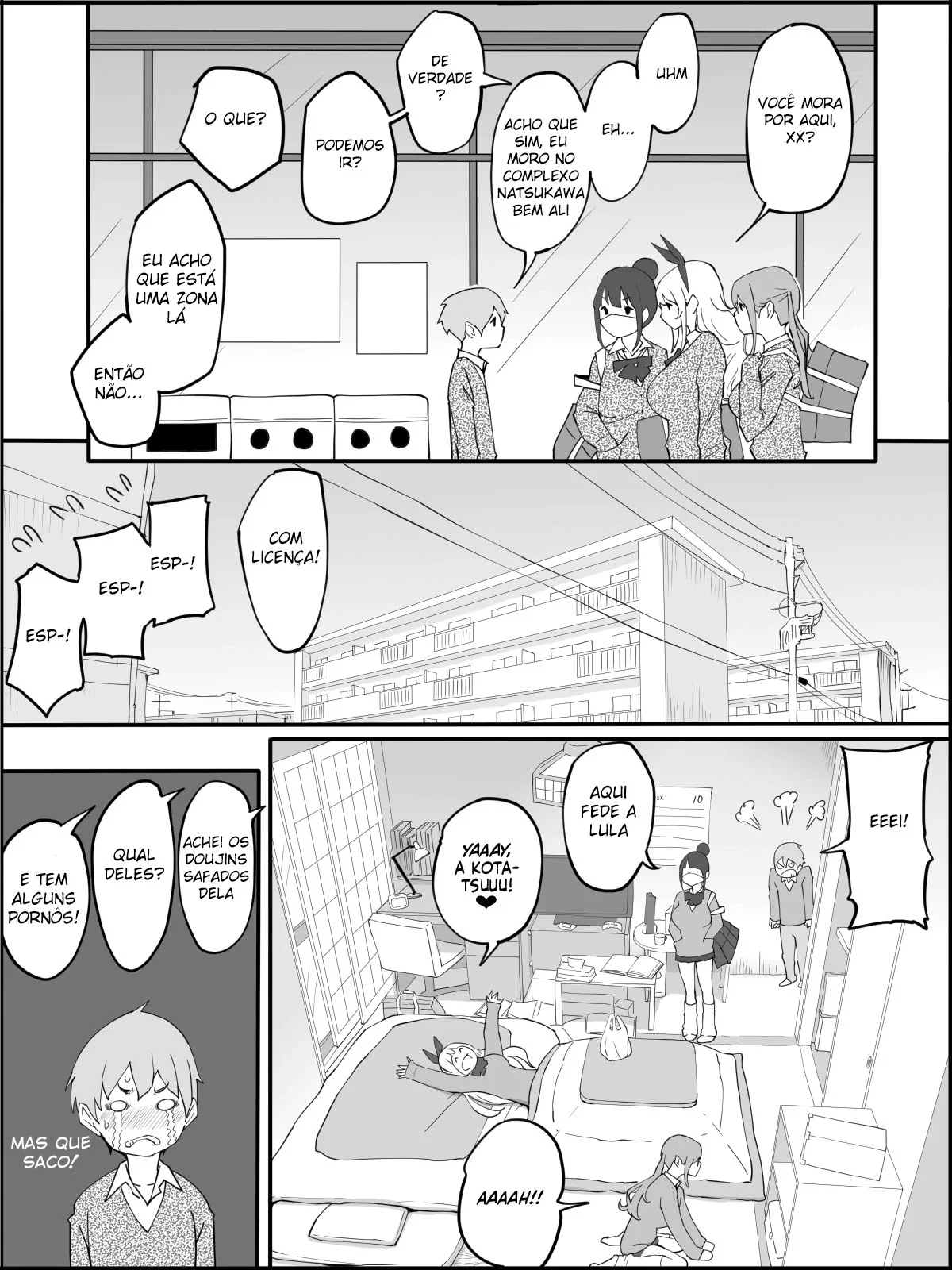 O Harém do Sortudo: Aventuras Escaldantes em Hentai HQ Brasileiro