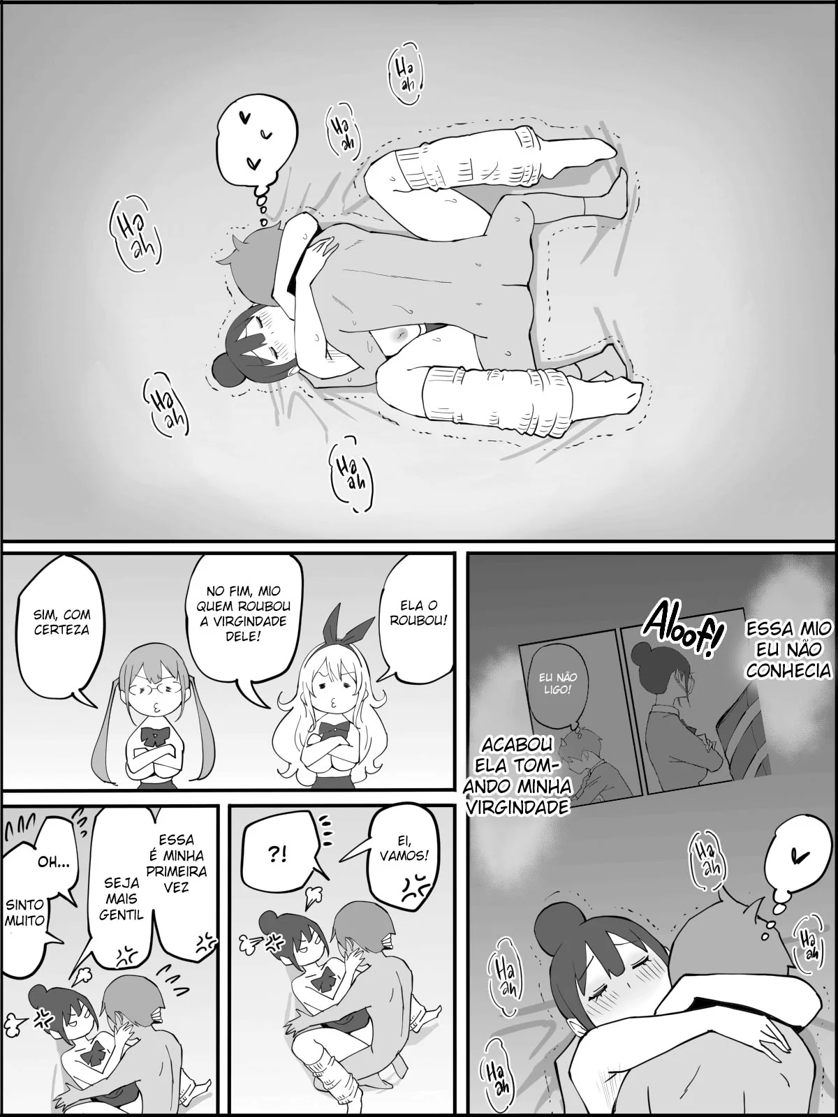 O Harém do Sortudo: Aventuras Escaldantes em Hentai HQ Brasileiro