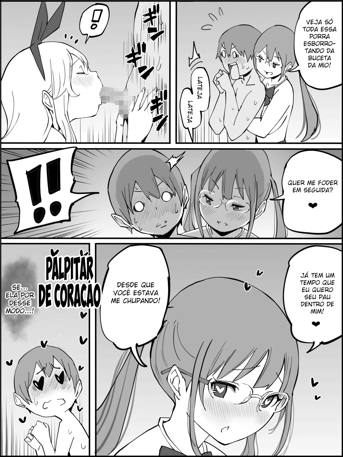 O Harém do Sortudo: Aventuras Escaldantes em Hentai HQ Brasileiro