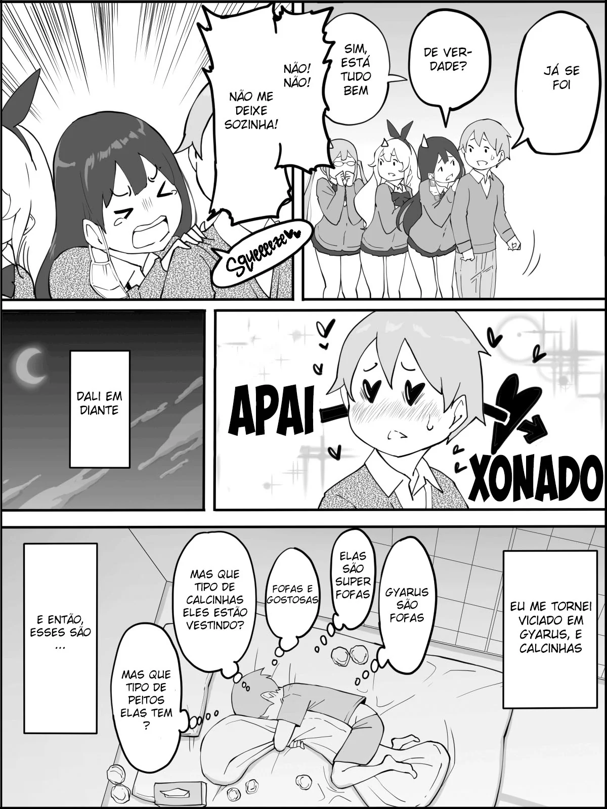 O Harém do Sortudo: Aventuras Escaldantes em Hentai HQ Brasileiro