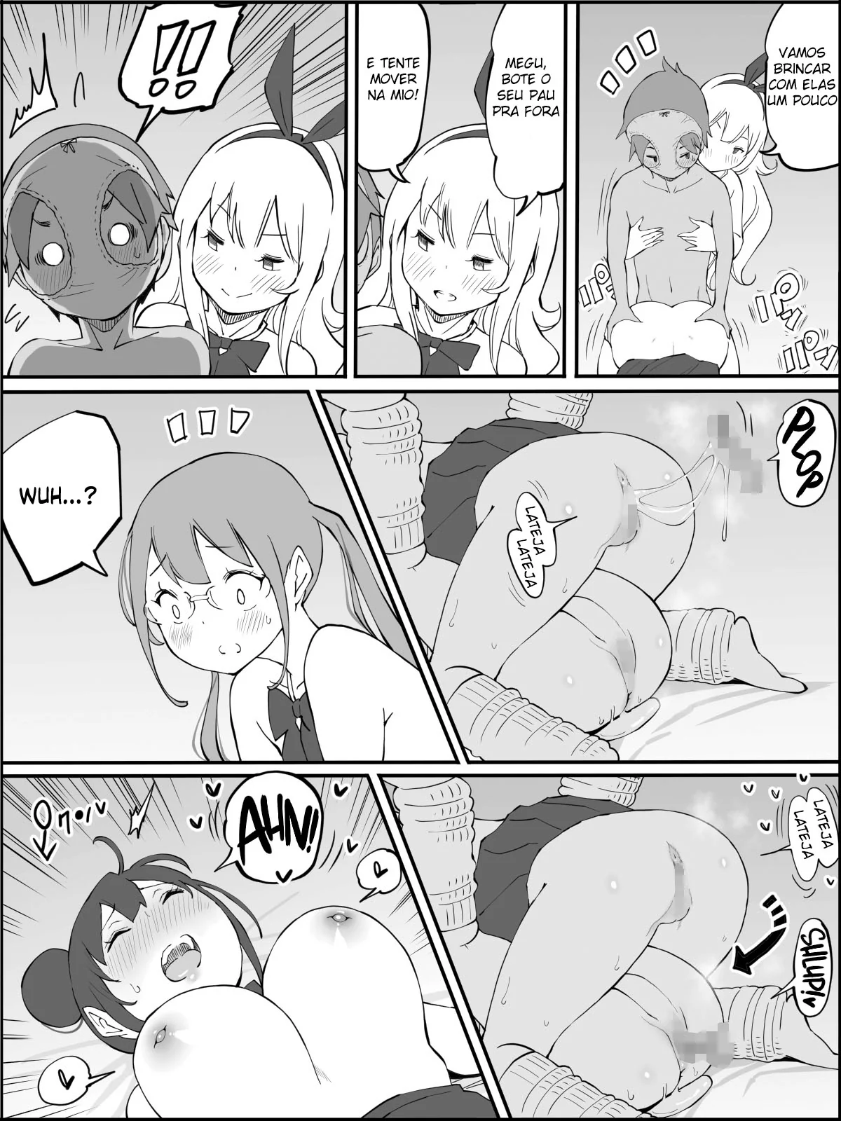 O Harém do Sortudo: Aventuras Escaldantes em Hentai HQ Brasileiro