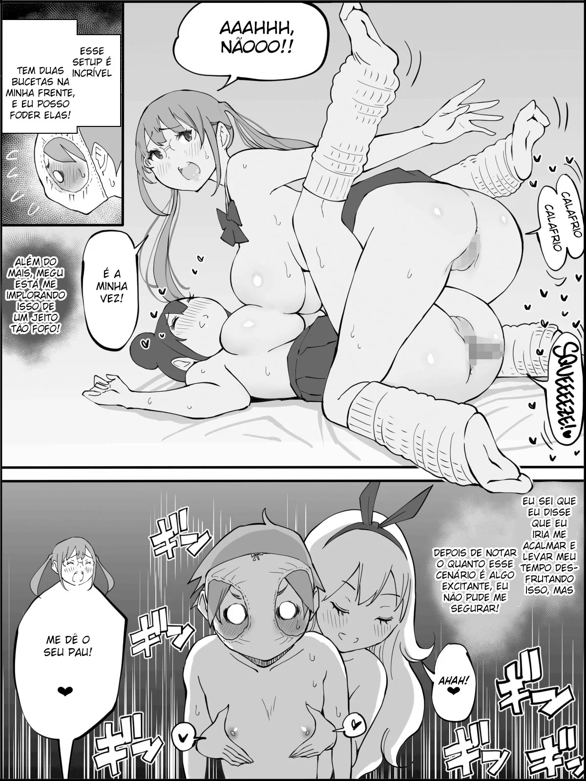 O Harém do Sortudo: Aventuras Escaldantes em Hentai HQ Brasileiro