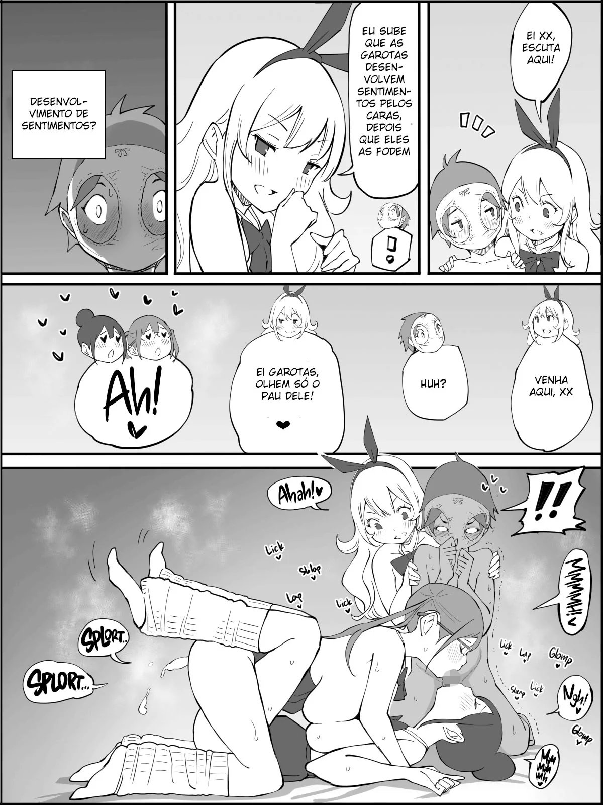 O Harém do Sortudo: Aventuras Escaldantes em Hentai HQ Brasileiro O Harém do Sortudo: Aventuras Escaldantes em Hentai HQ Brasileiro